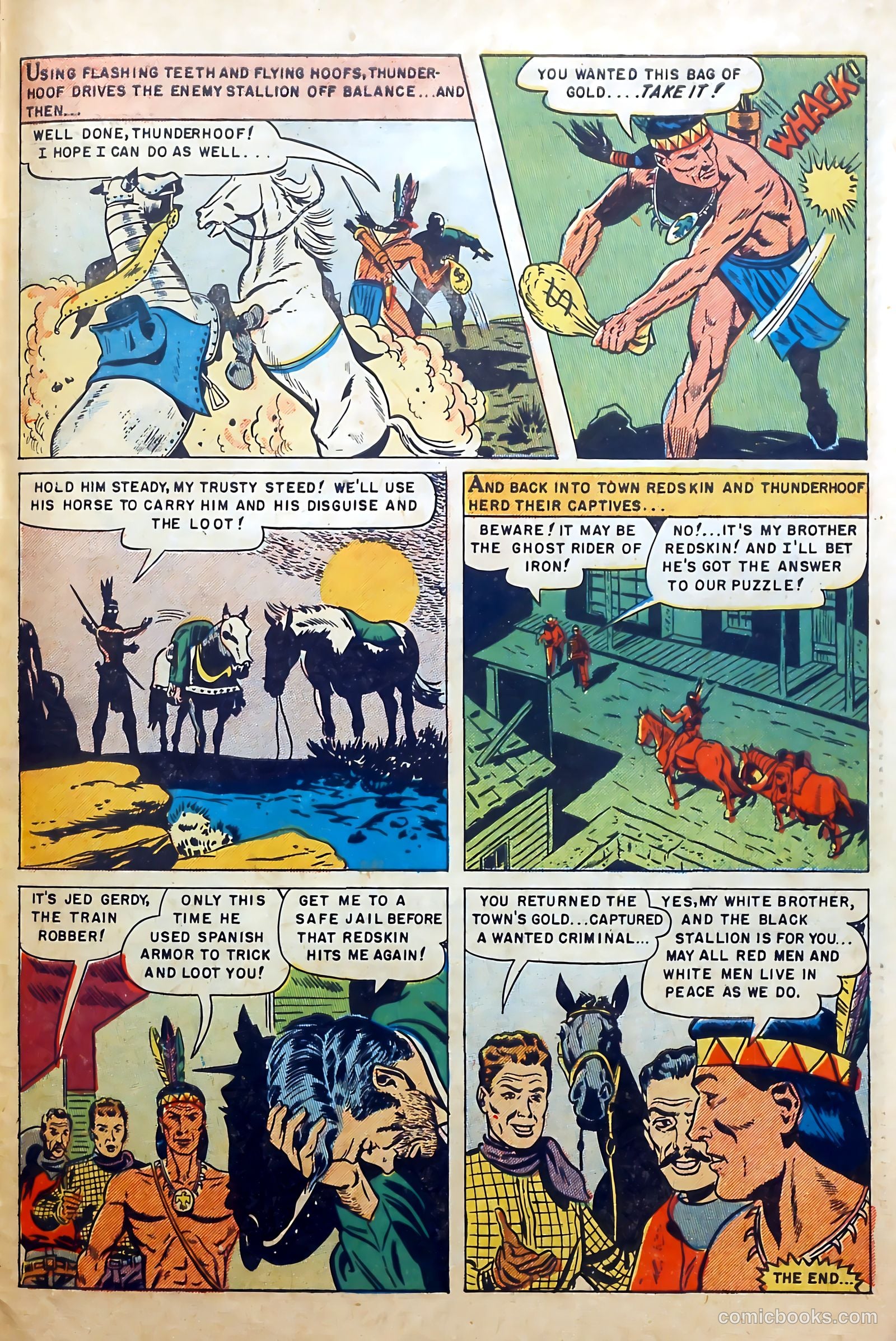 Redskin #7 (1951) — page 33 of 37