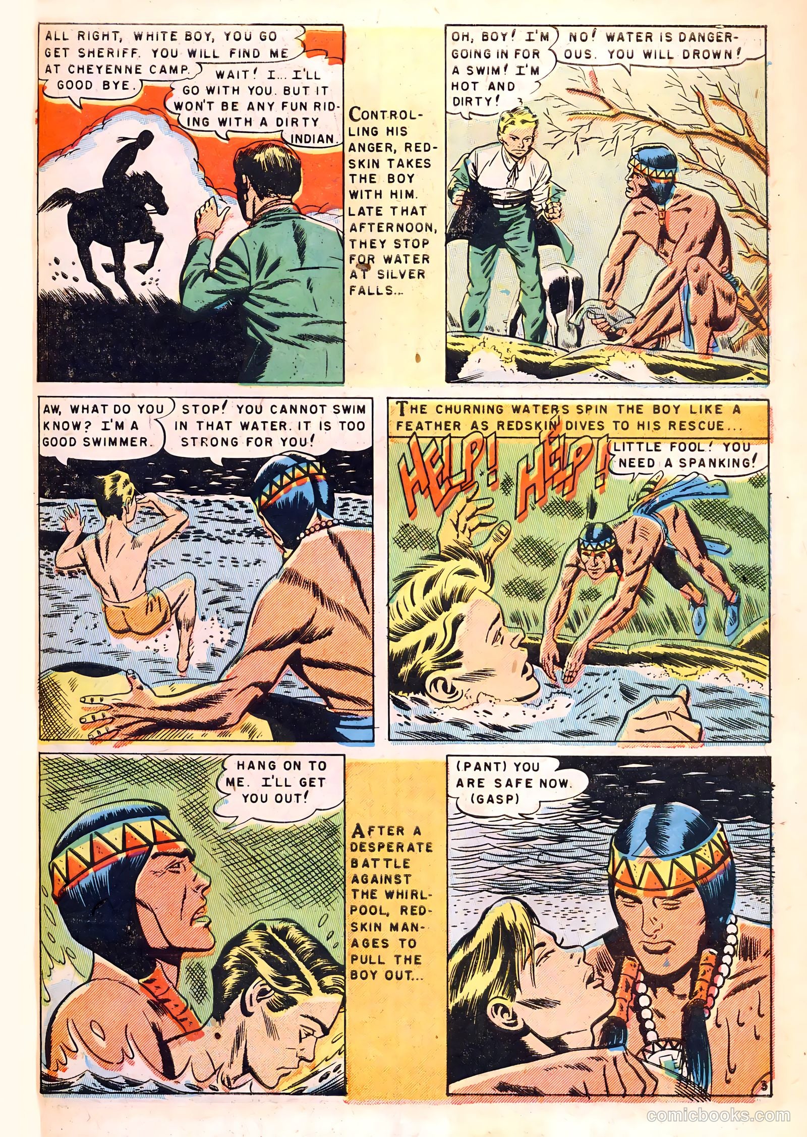 Redskin #9 (1952) — page 5 of 36