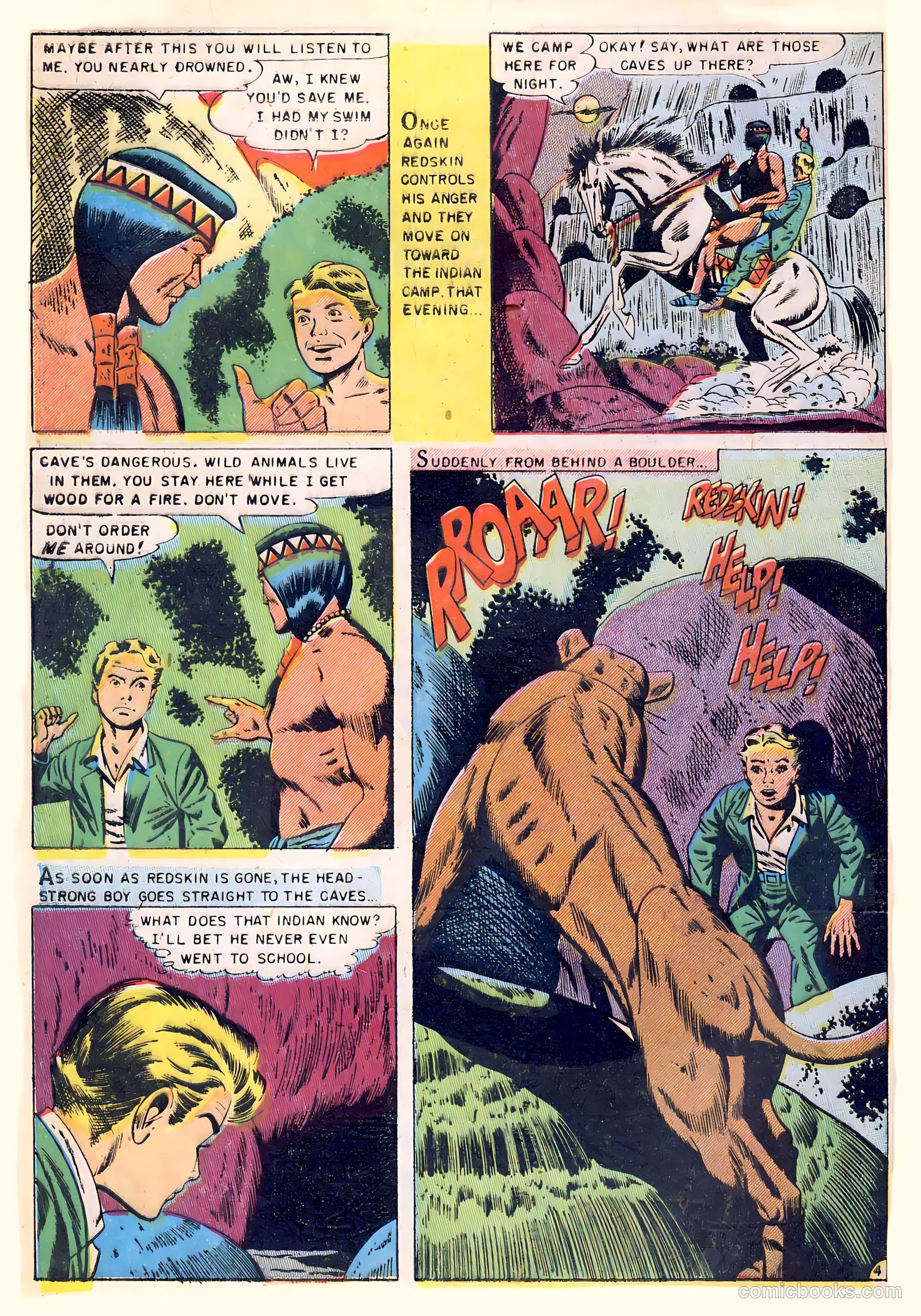 Redskin #9 (1952) — page 6 of 36