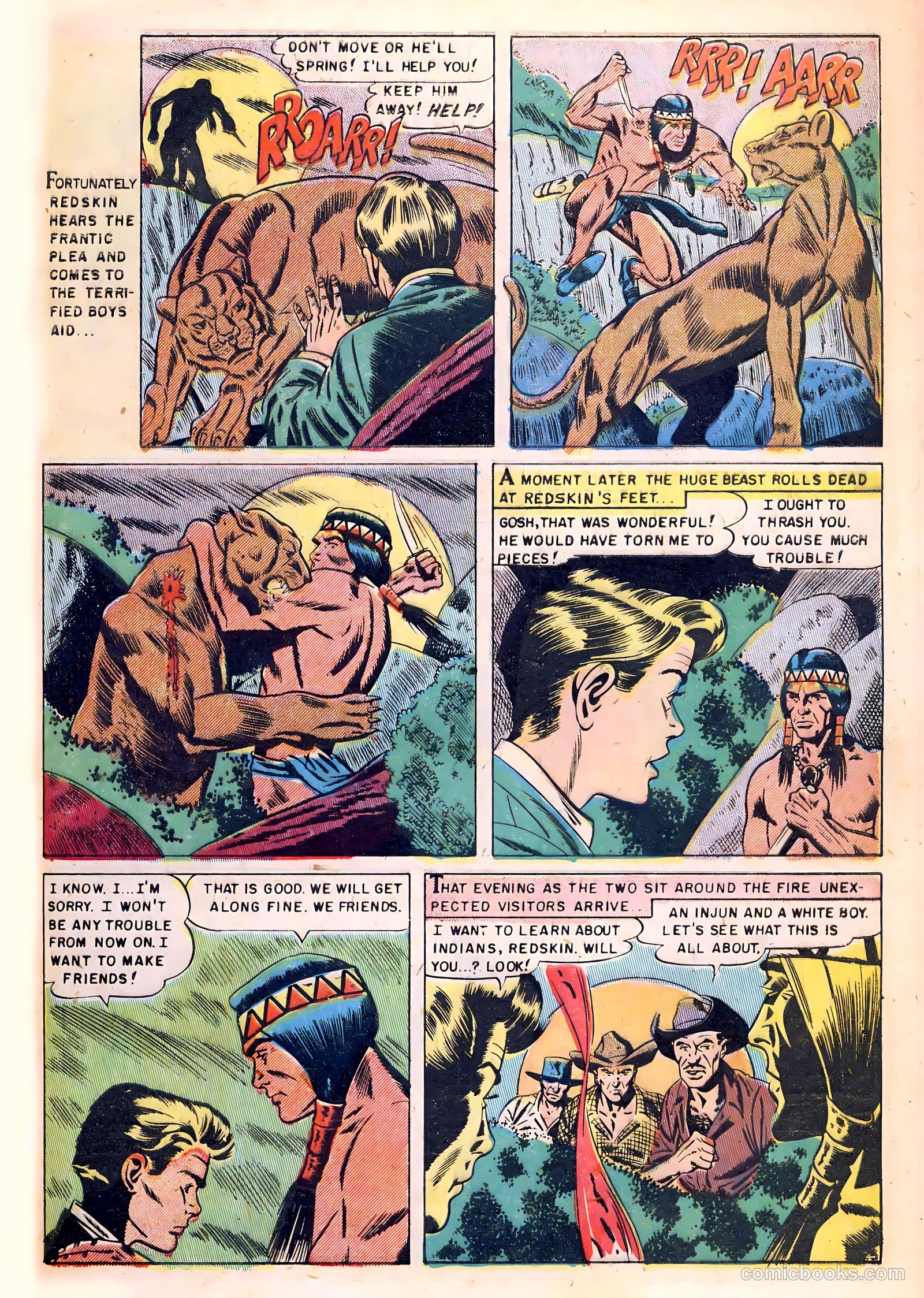 Redskin #9 (1952) — page 7 of 36