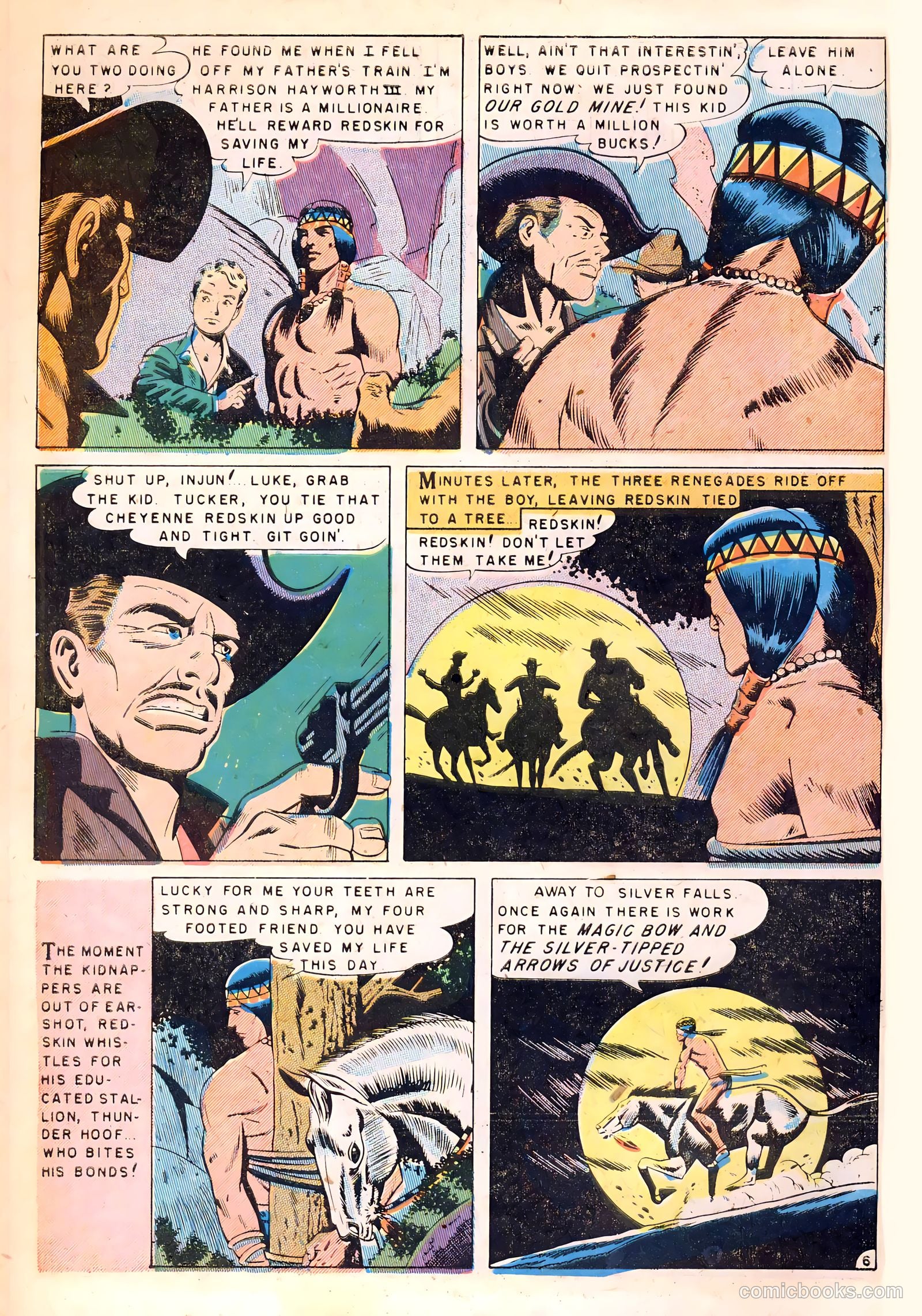Redskin #9 (1952) — page 8 of 36