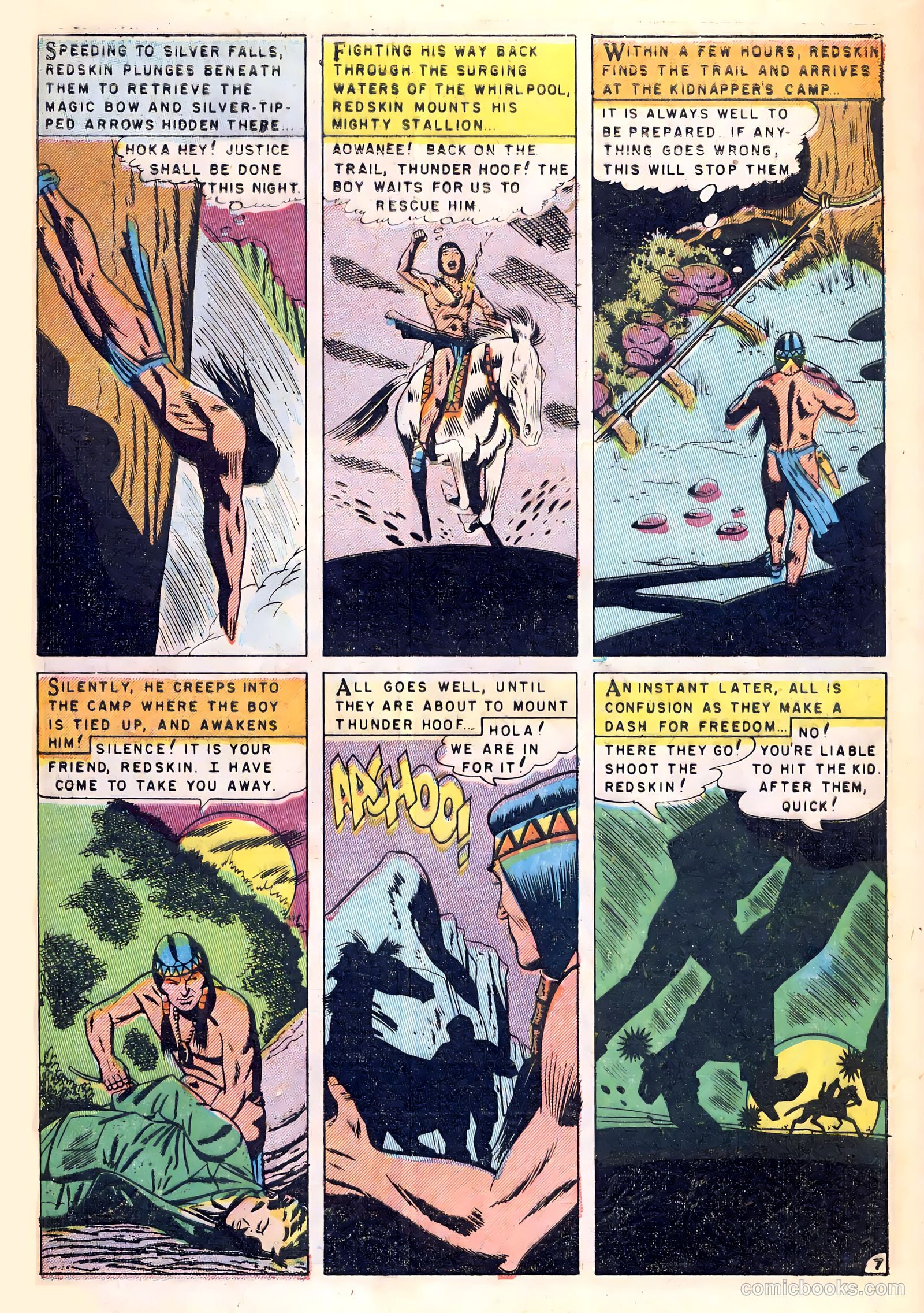 Redskin #9 (1952) — page 9 of 36