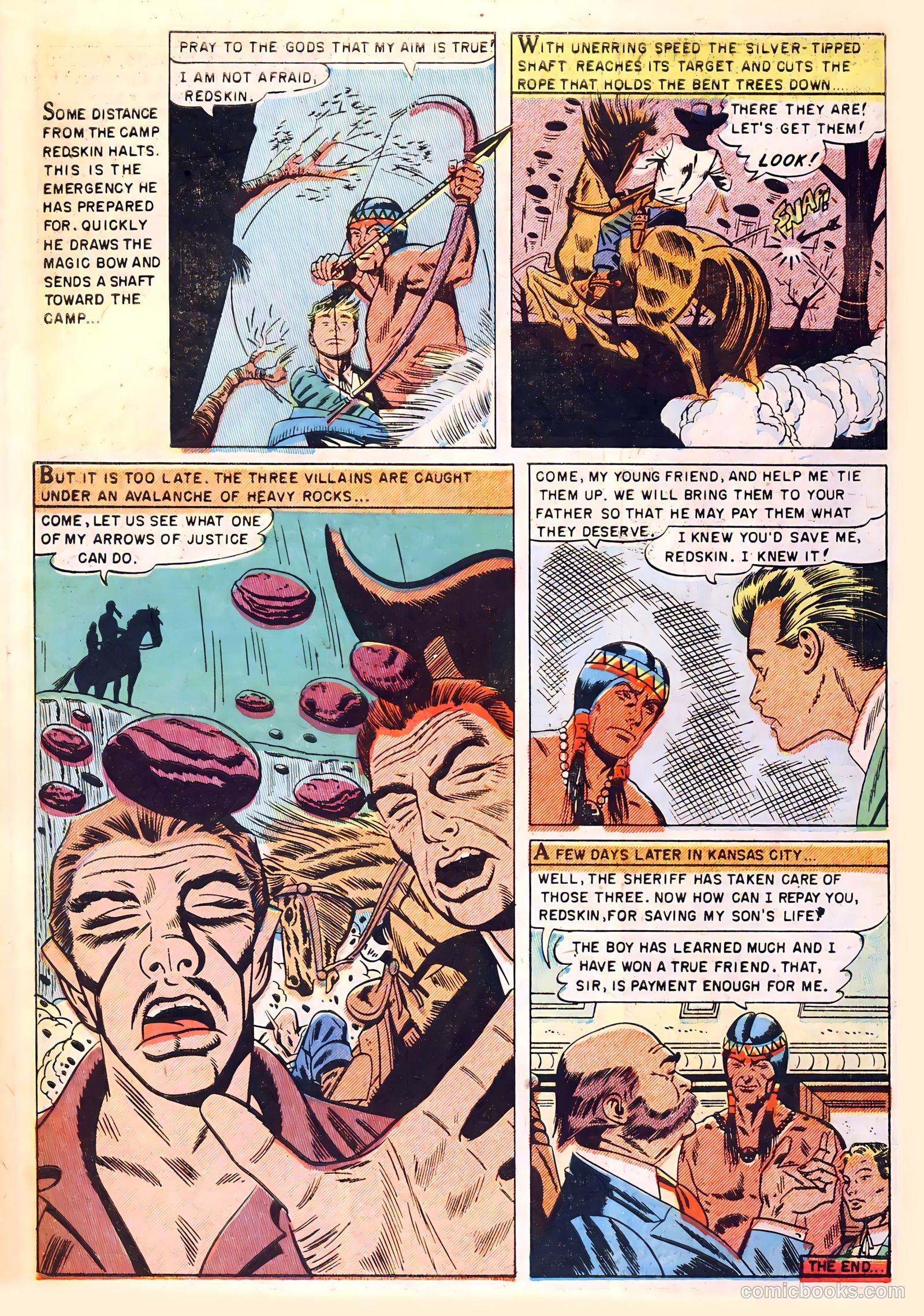 Redskin #9 (1952) — page 10 of 36