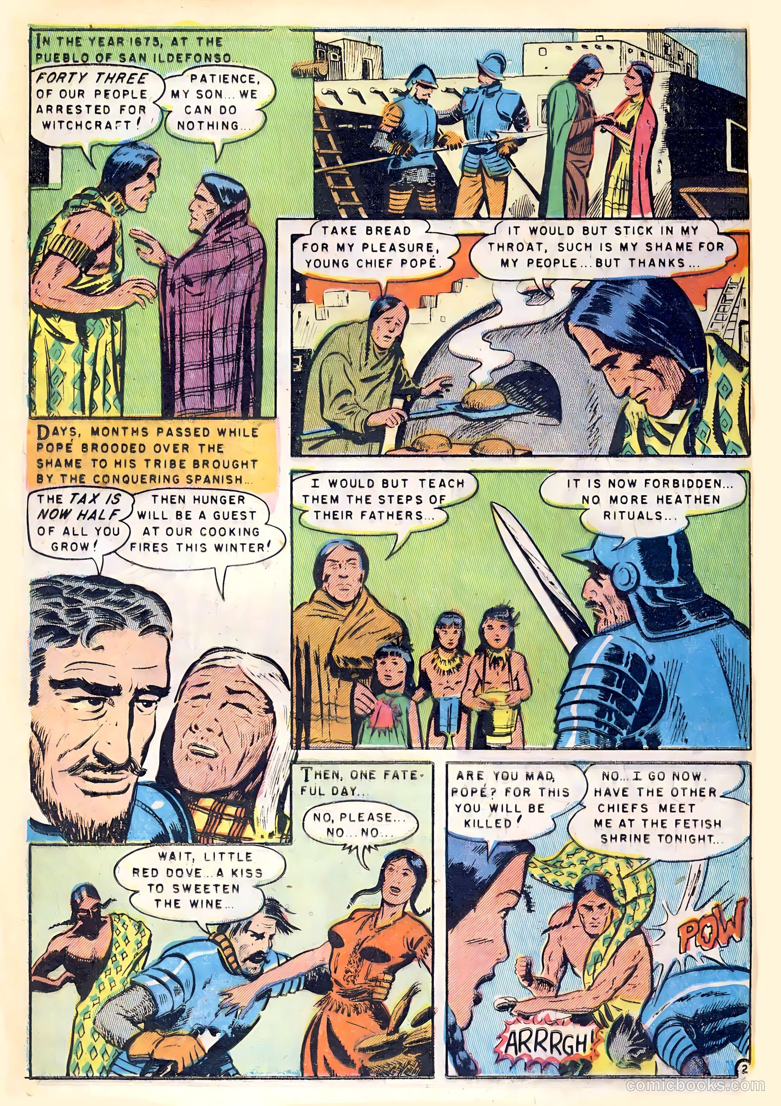 Redskin #9 (1952) — page 12 of 36