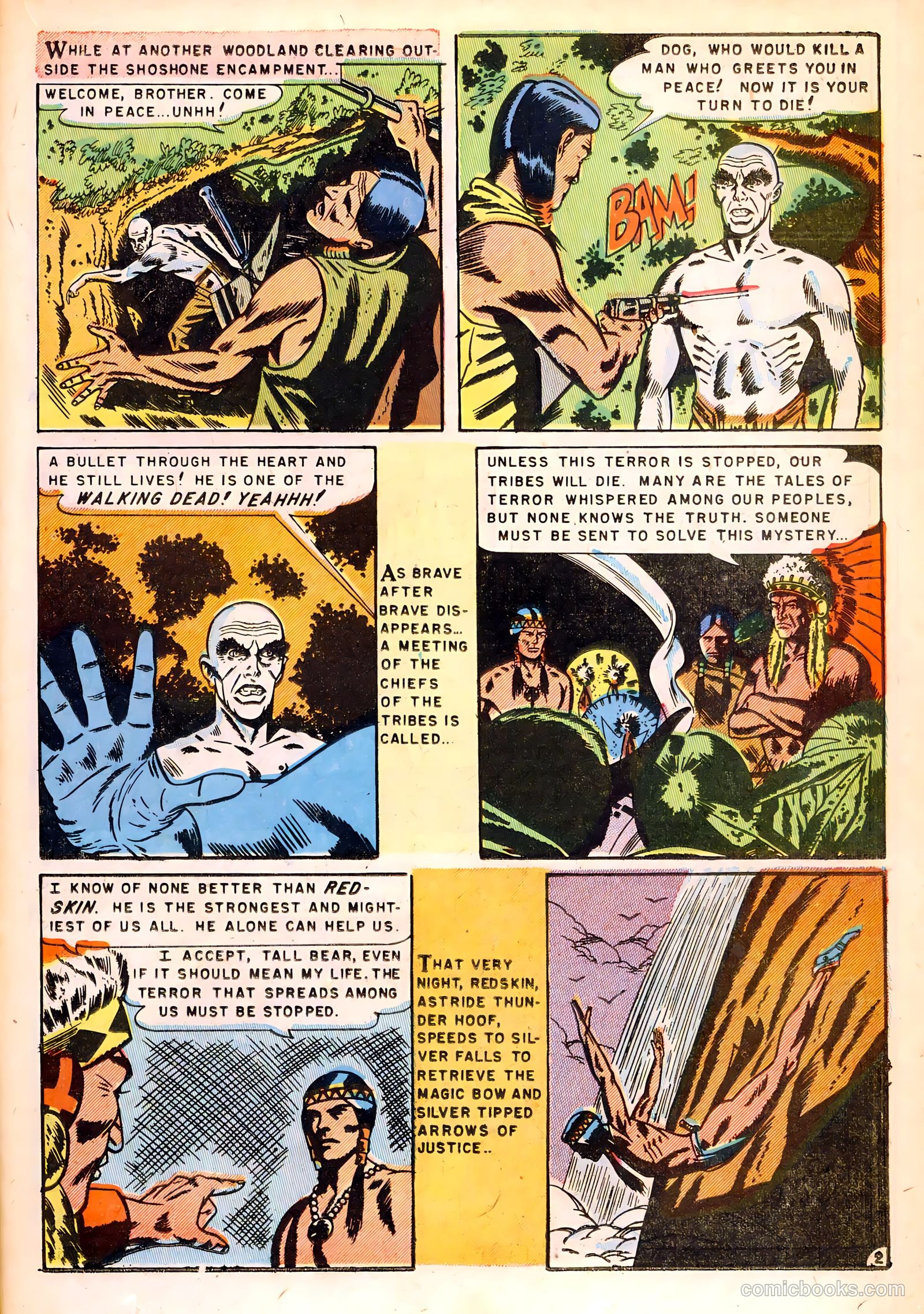 Redskin #9 (1952) — page 21 of 36