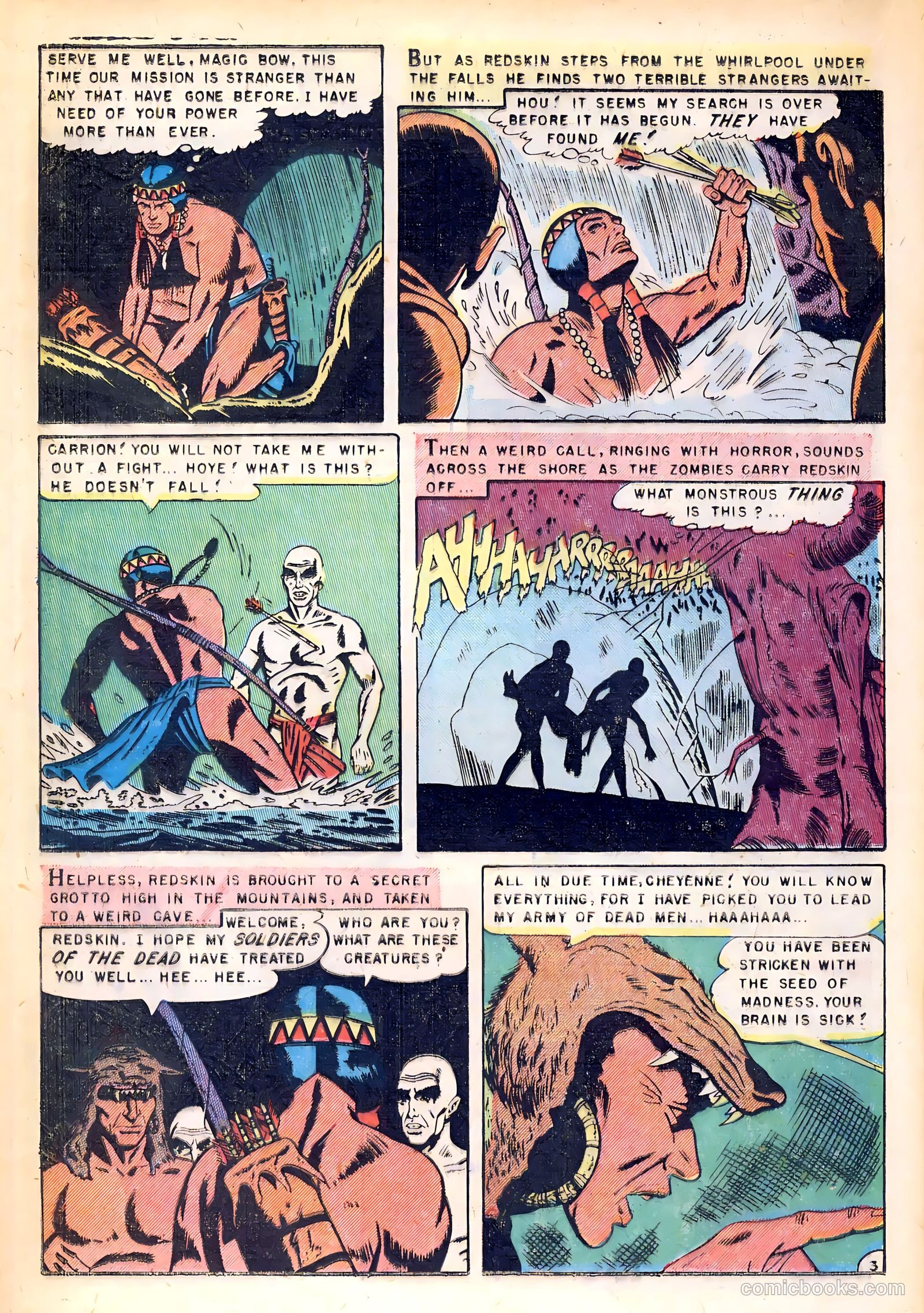 Redskin #9 (1952) — page 22 of 36