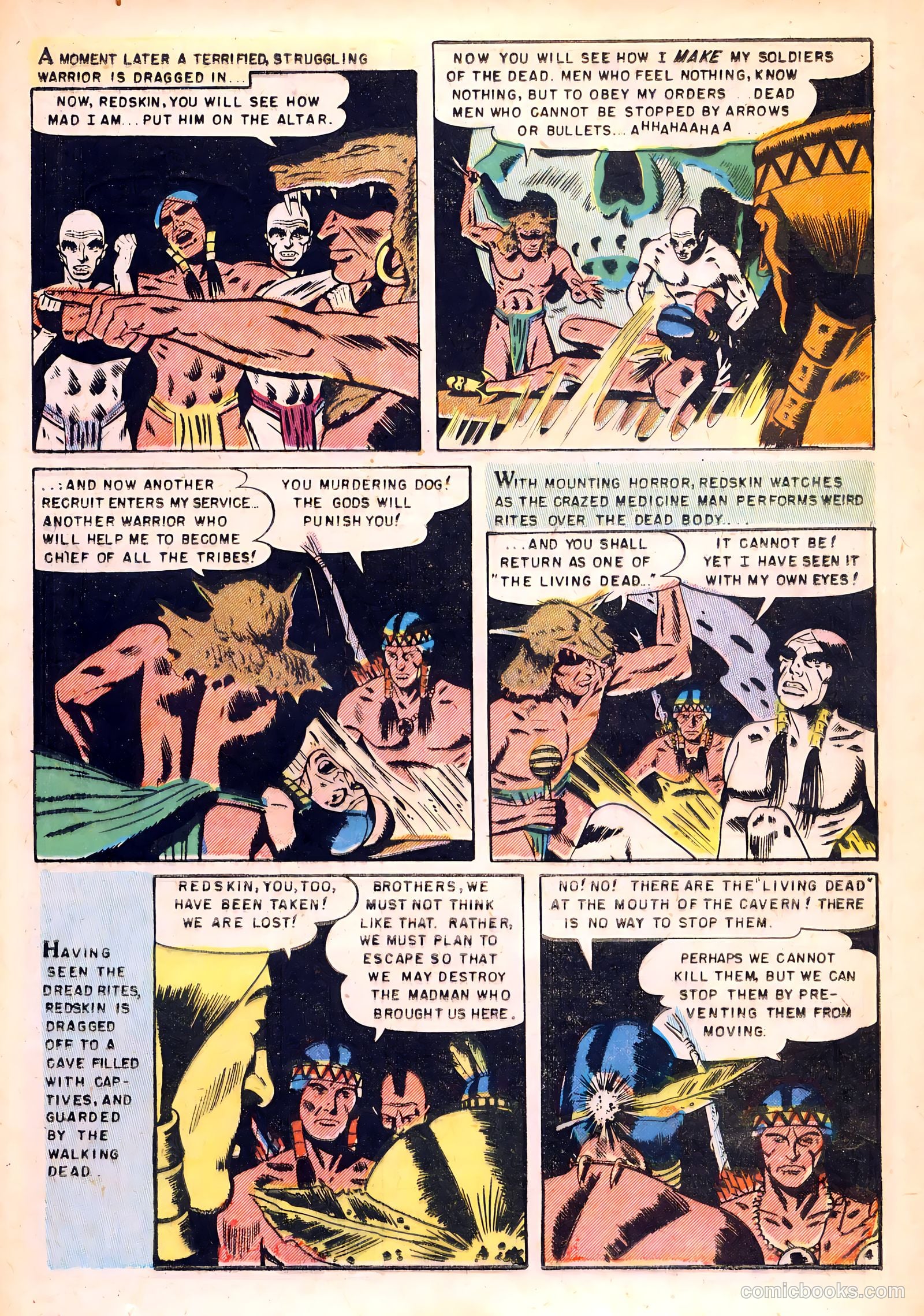 Redskin #9 (1952) — page 23 of 36