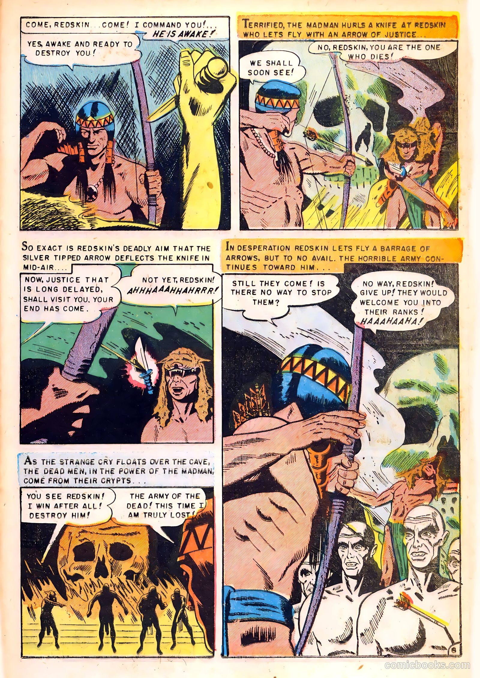 Redskin #9 (1952) — page 25 of 36