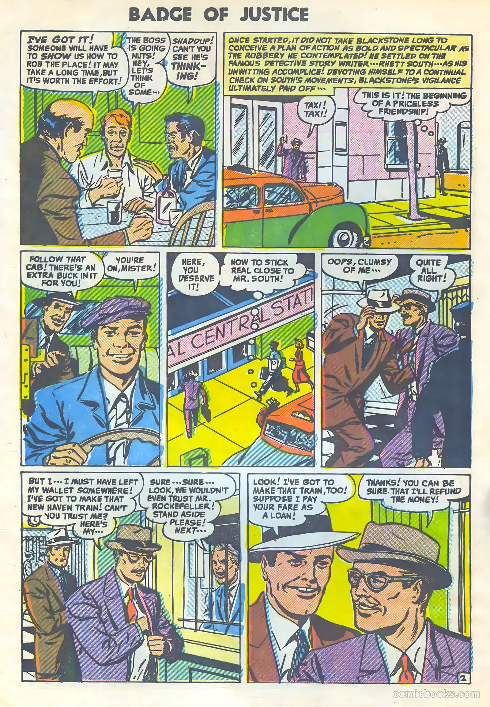 Badge of Justice #2 (1955) — page 4 of 36
