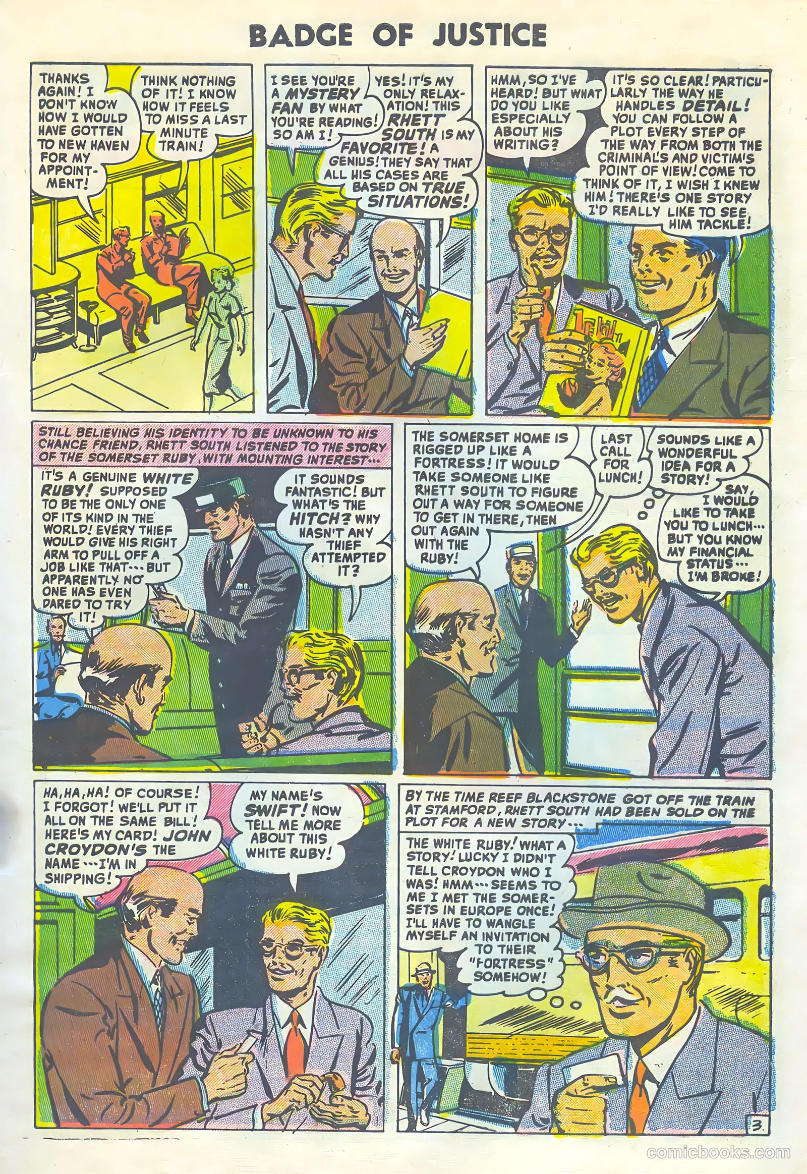 Badge of Justice #2 (1955) — page 5 of 36