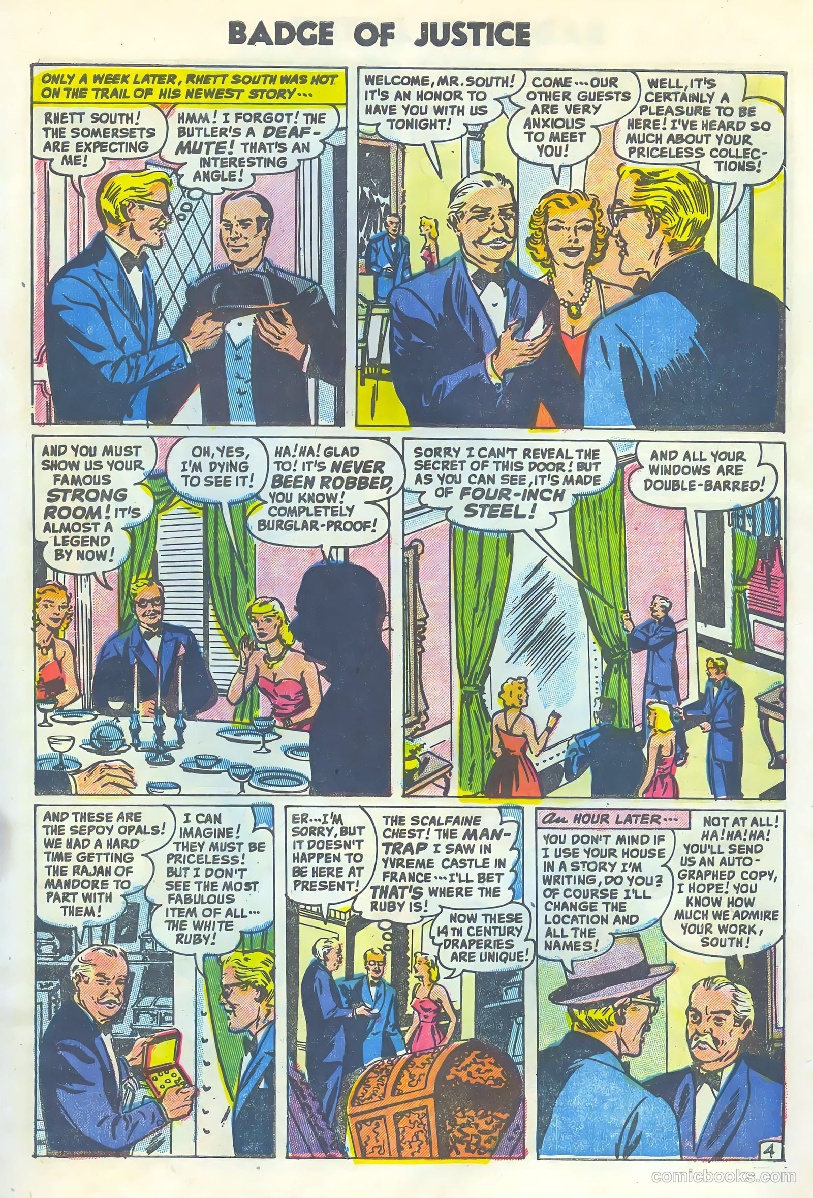 Badge of Justice #2 (1955) — page 7 of 36
