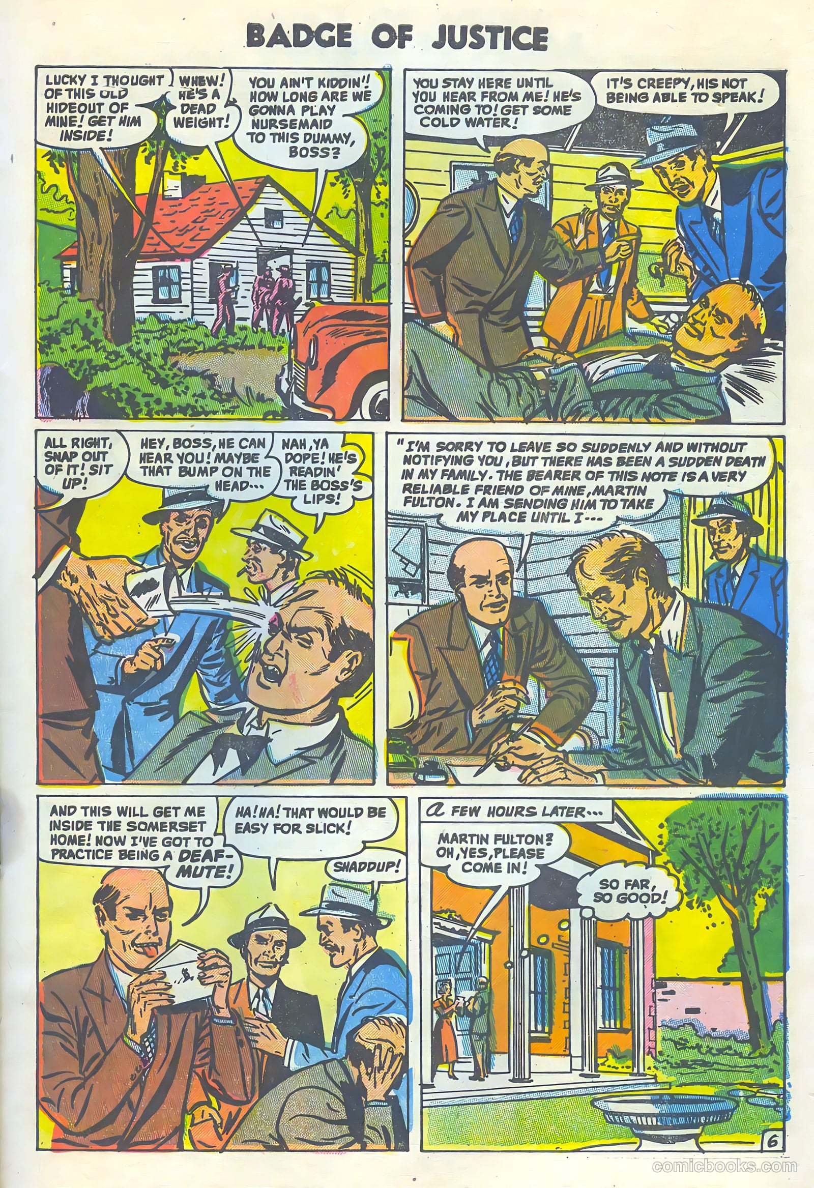 Badge of Justice #2 (1955) — page 9 of 36