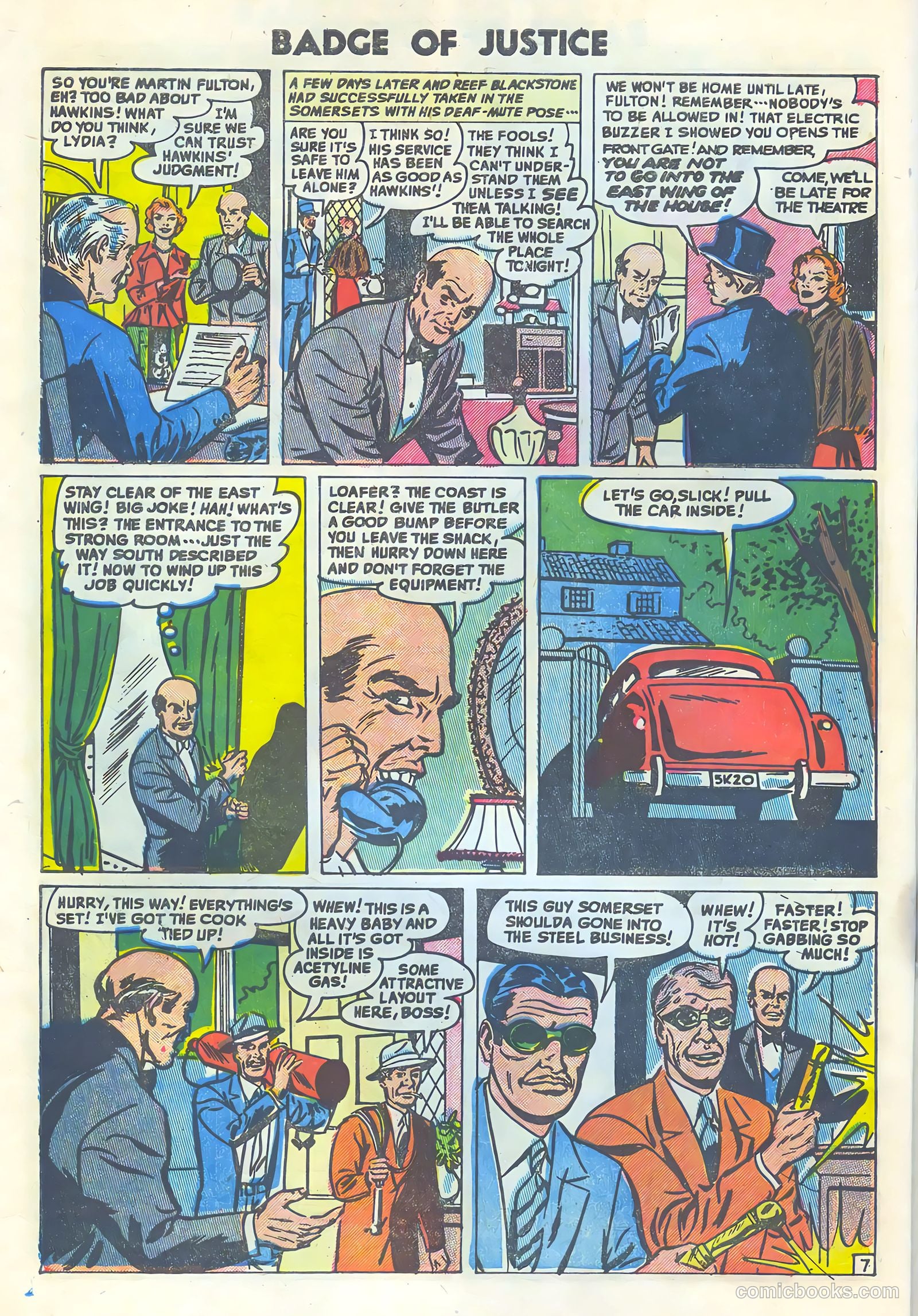 Badge of Justice #2 (1955) — page 10 of 36