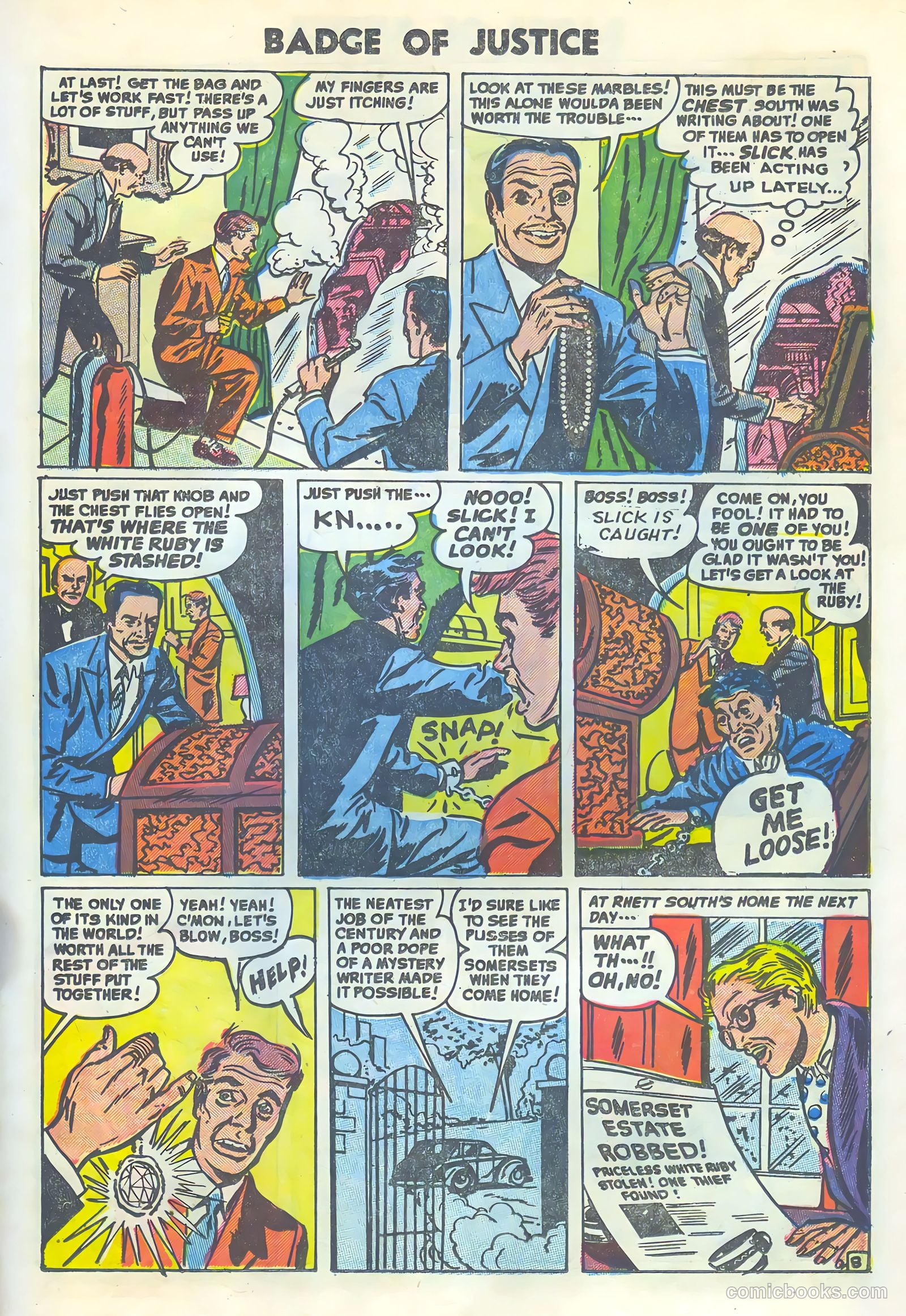 Badge of Justice #2 (1955) — page 11 of 36