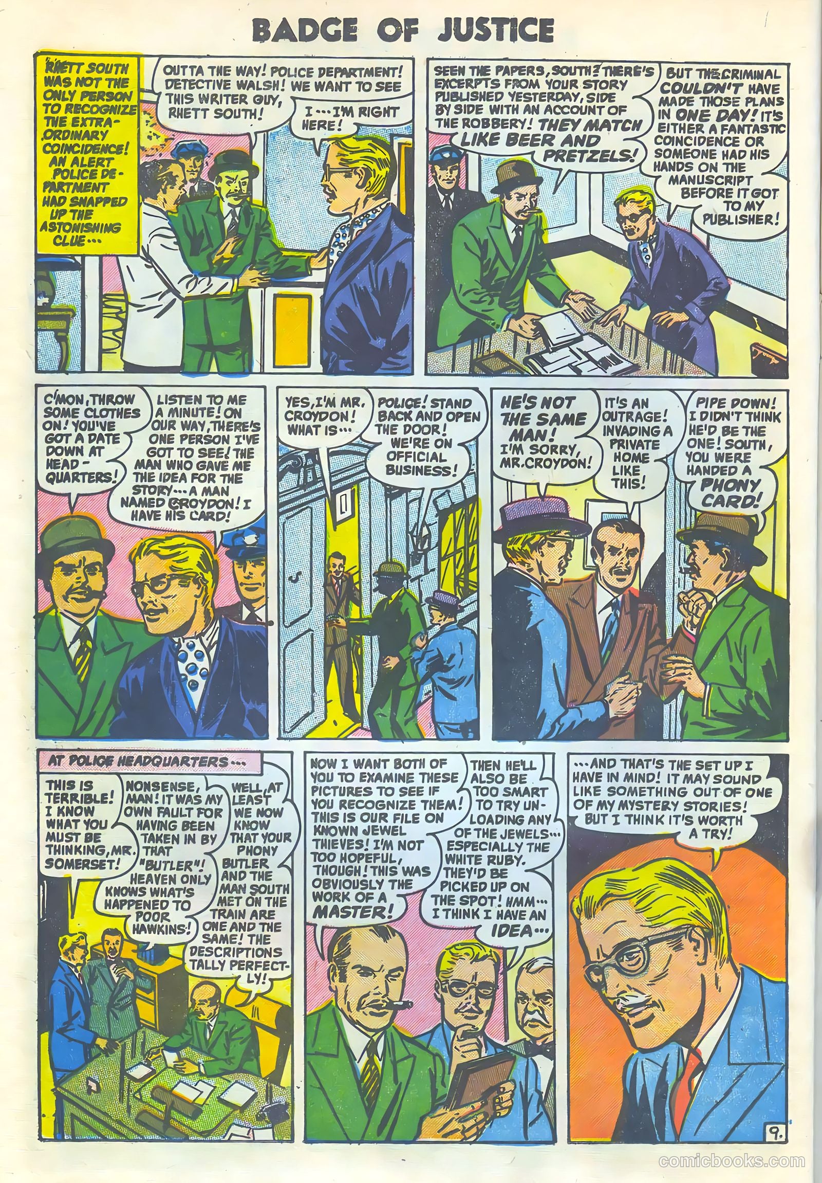 Badge of Justice #2 (1955) — page 12 of 36