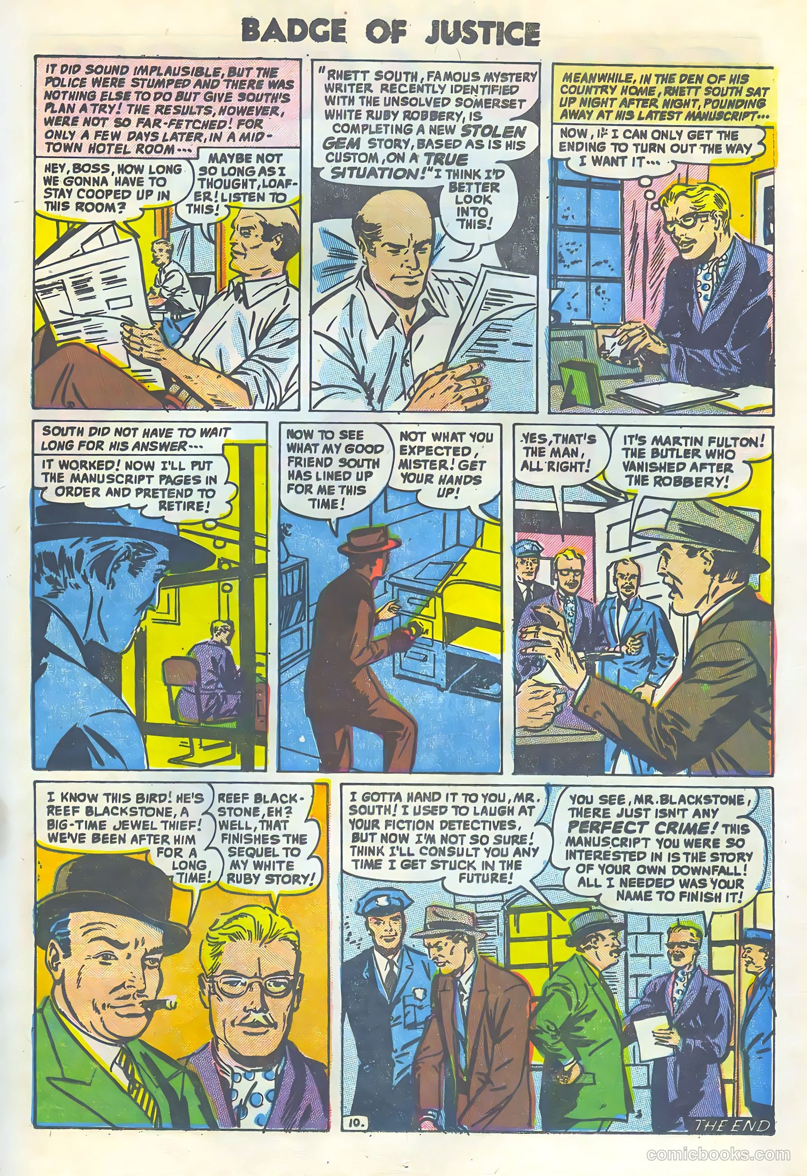 Badge of Justice #2 (1955) — page 13 of 36