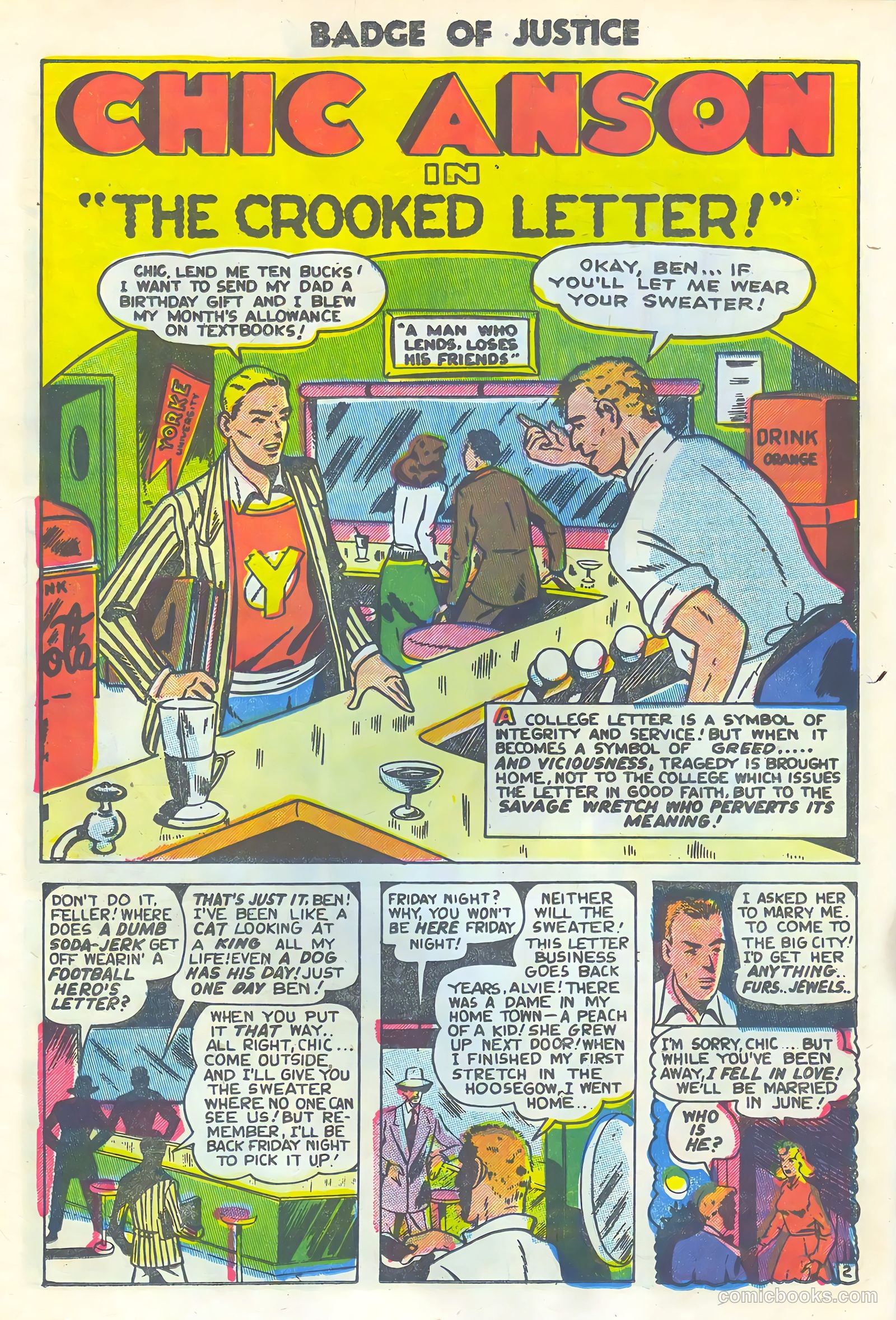 Badge of Justice #2 (1955) — page 14 of 36