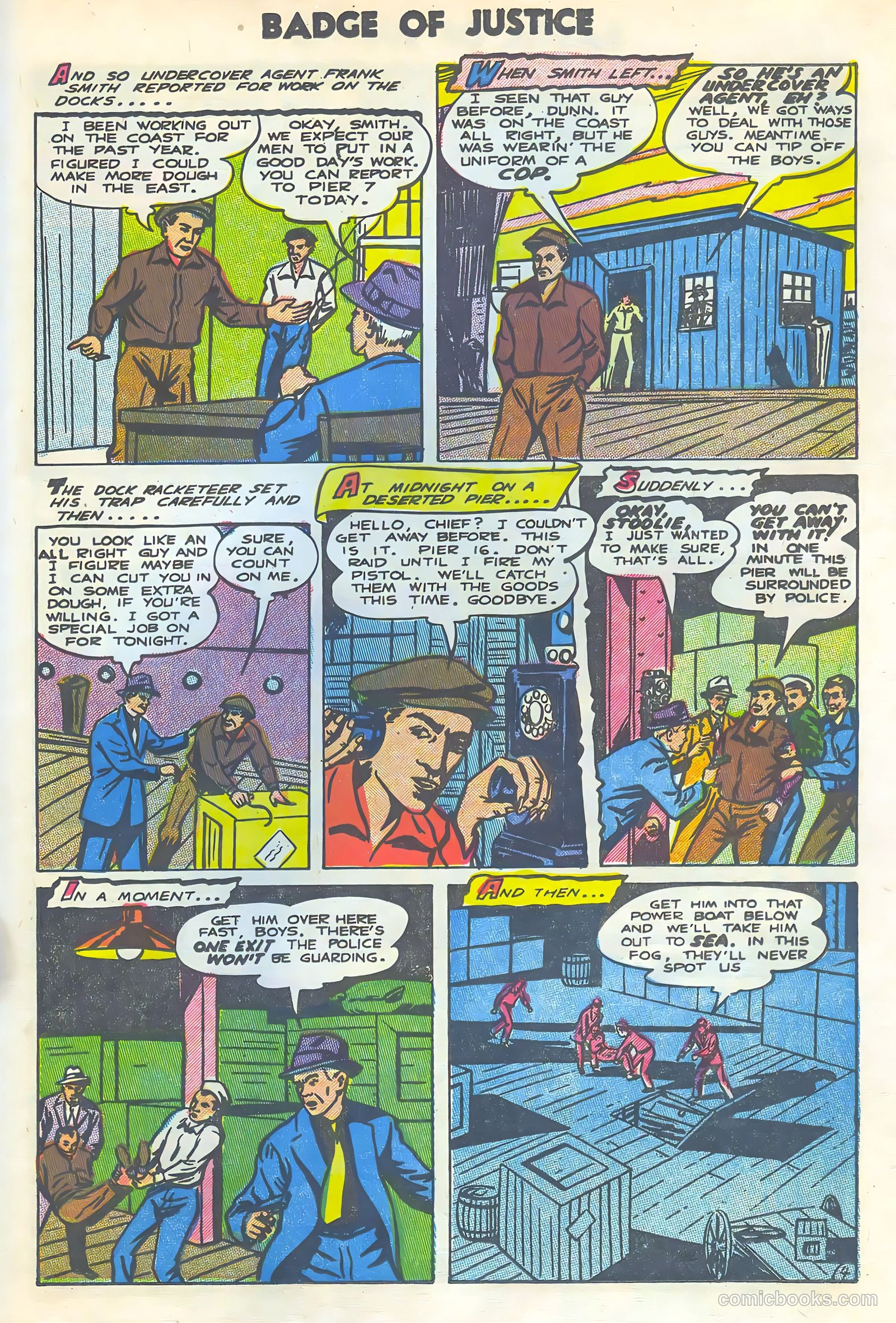 Badge of Justice #2 (1955) — page 25 of 36