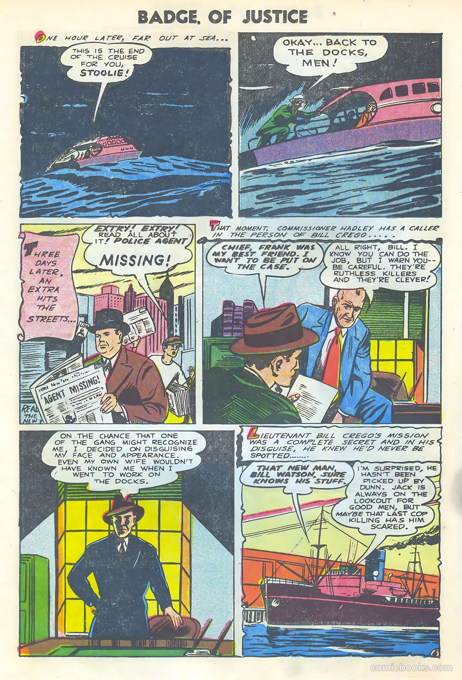 Badge of Justice #2 (1955) — page 26 of 36