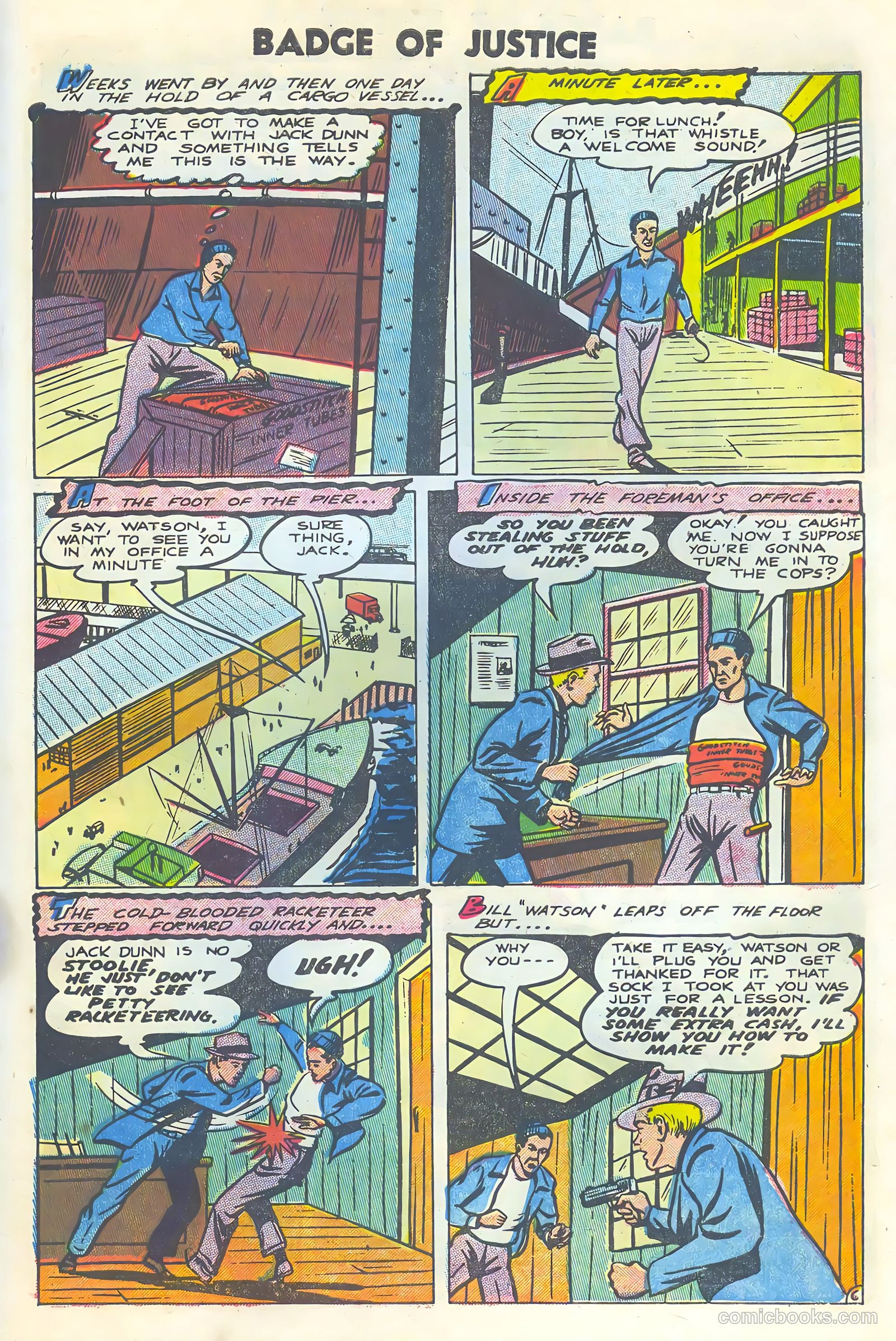 Badge of Justice #2 (1955) — page 27 of 36