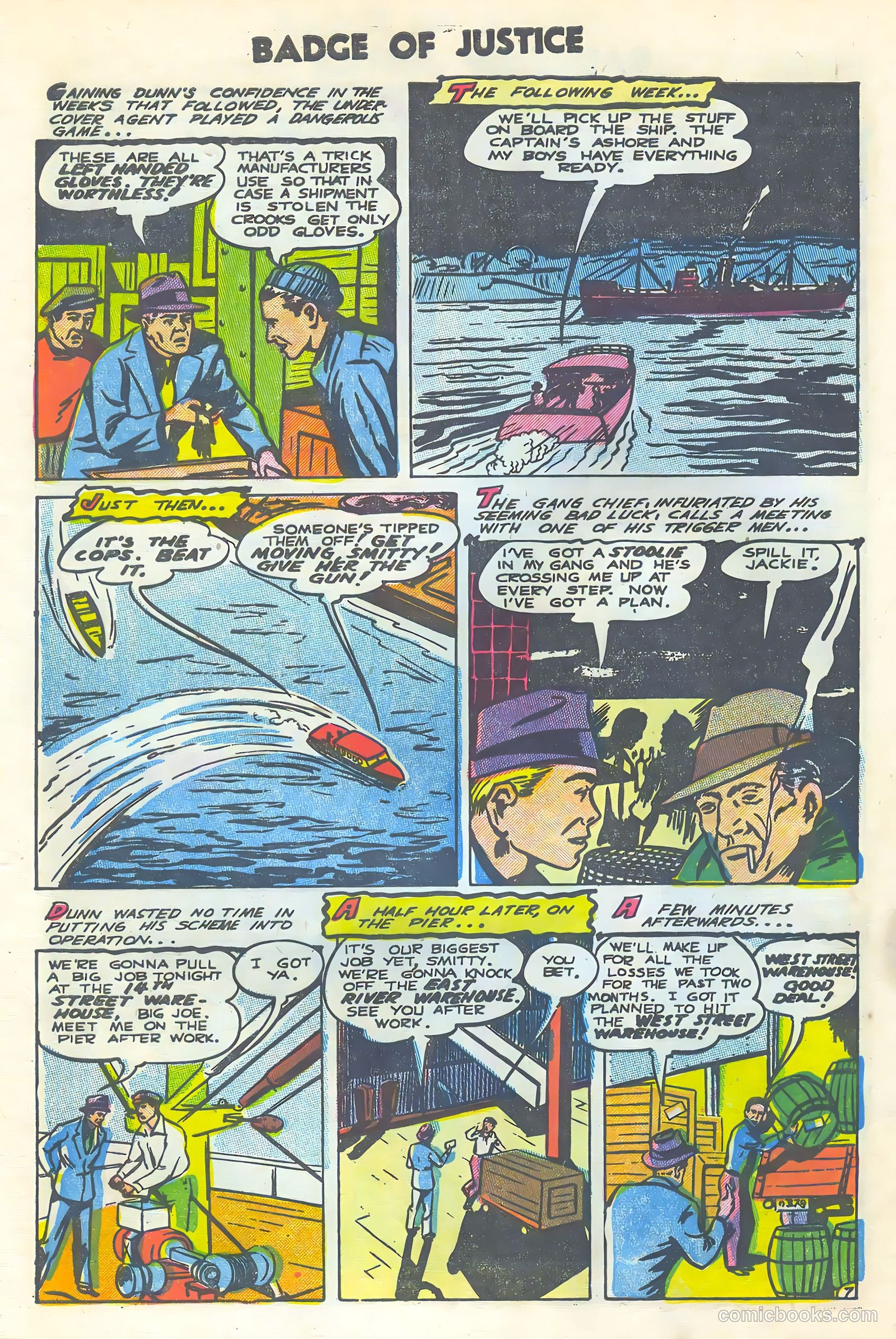 Badge of Justice #2 (1955) — page 28 of 36
