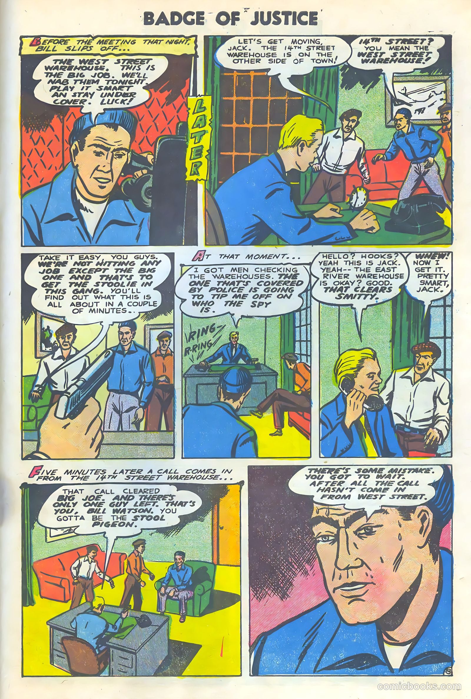 Badge of Justice #2 (1955) — page 29 of 36