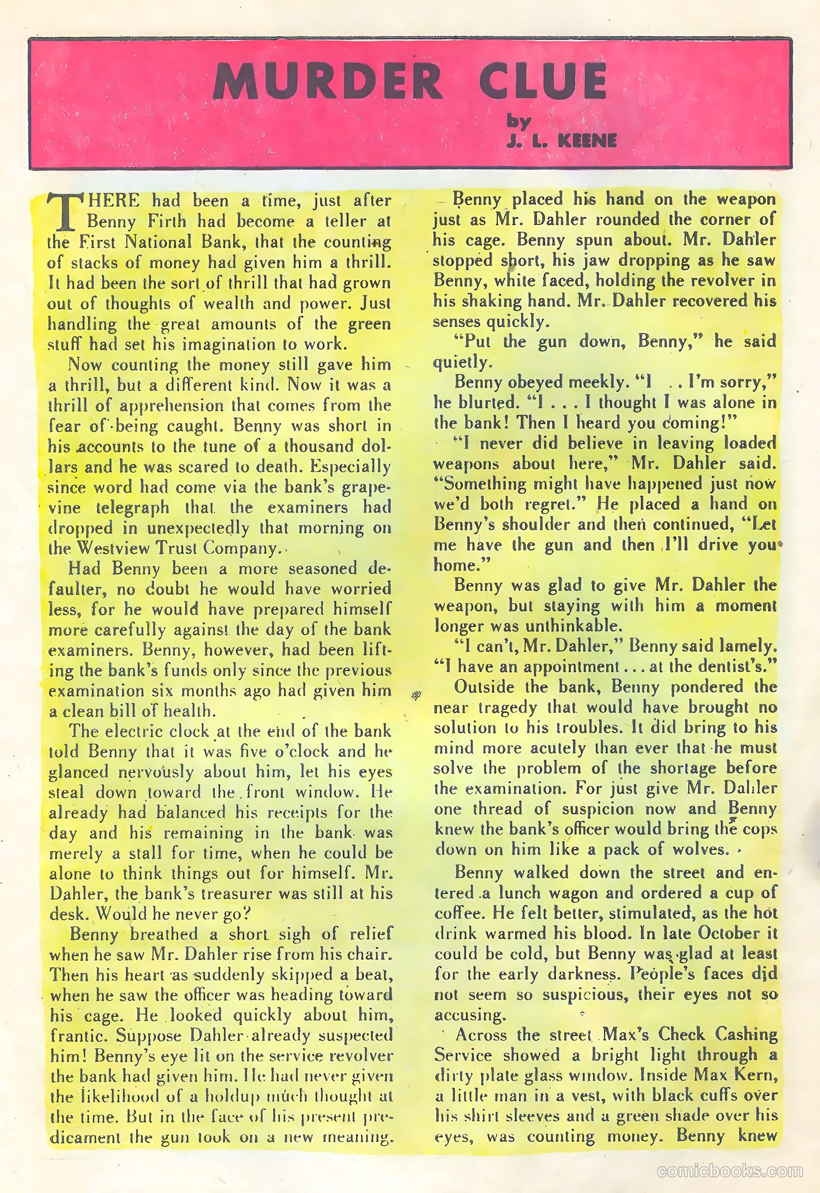 Badge of Justice #2 (1955) — page 32 of 36