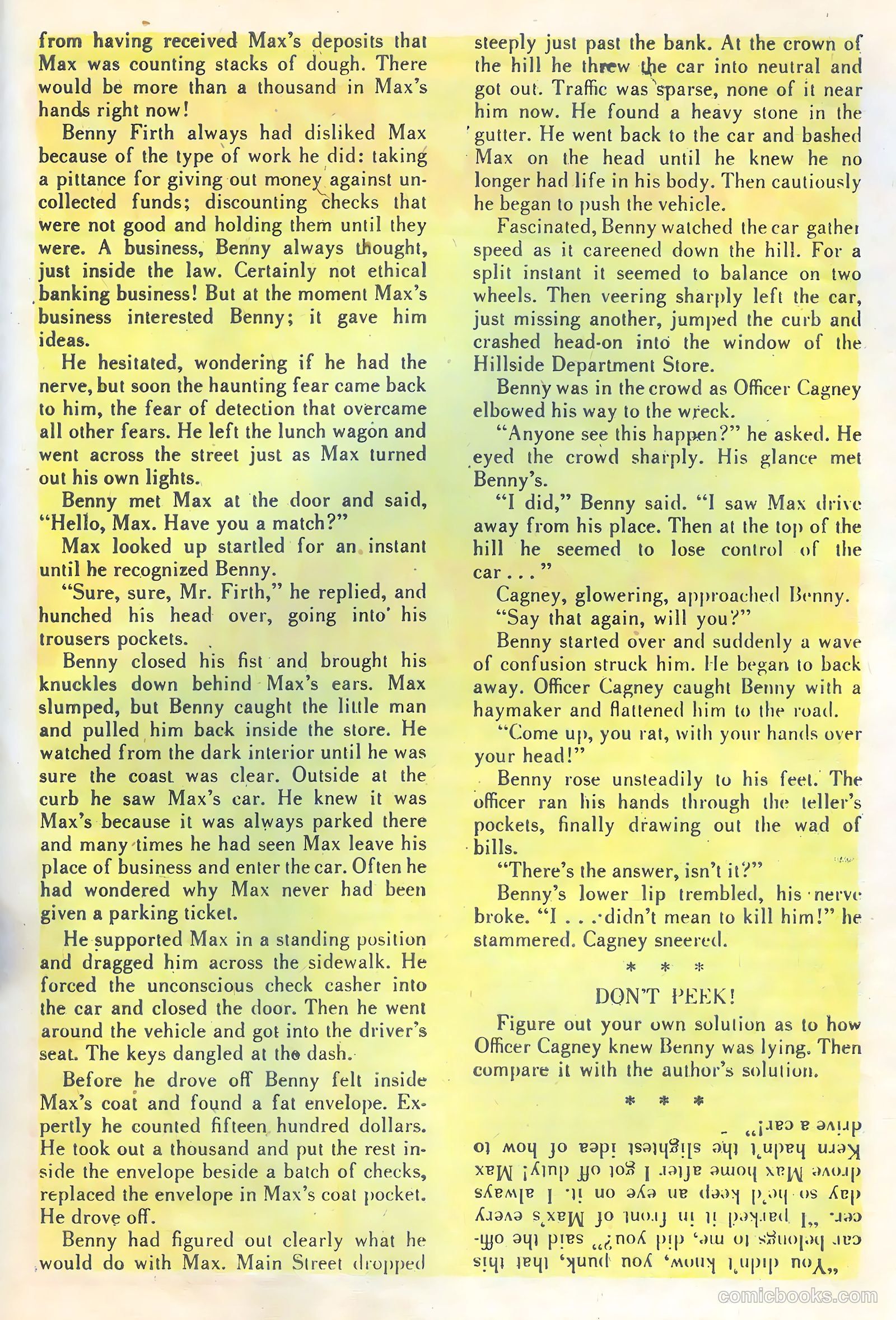 Badge of Justice #2 (1955) — page 33 of 36