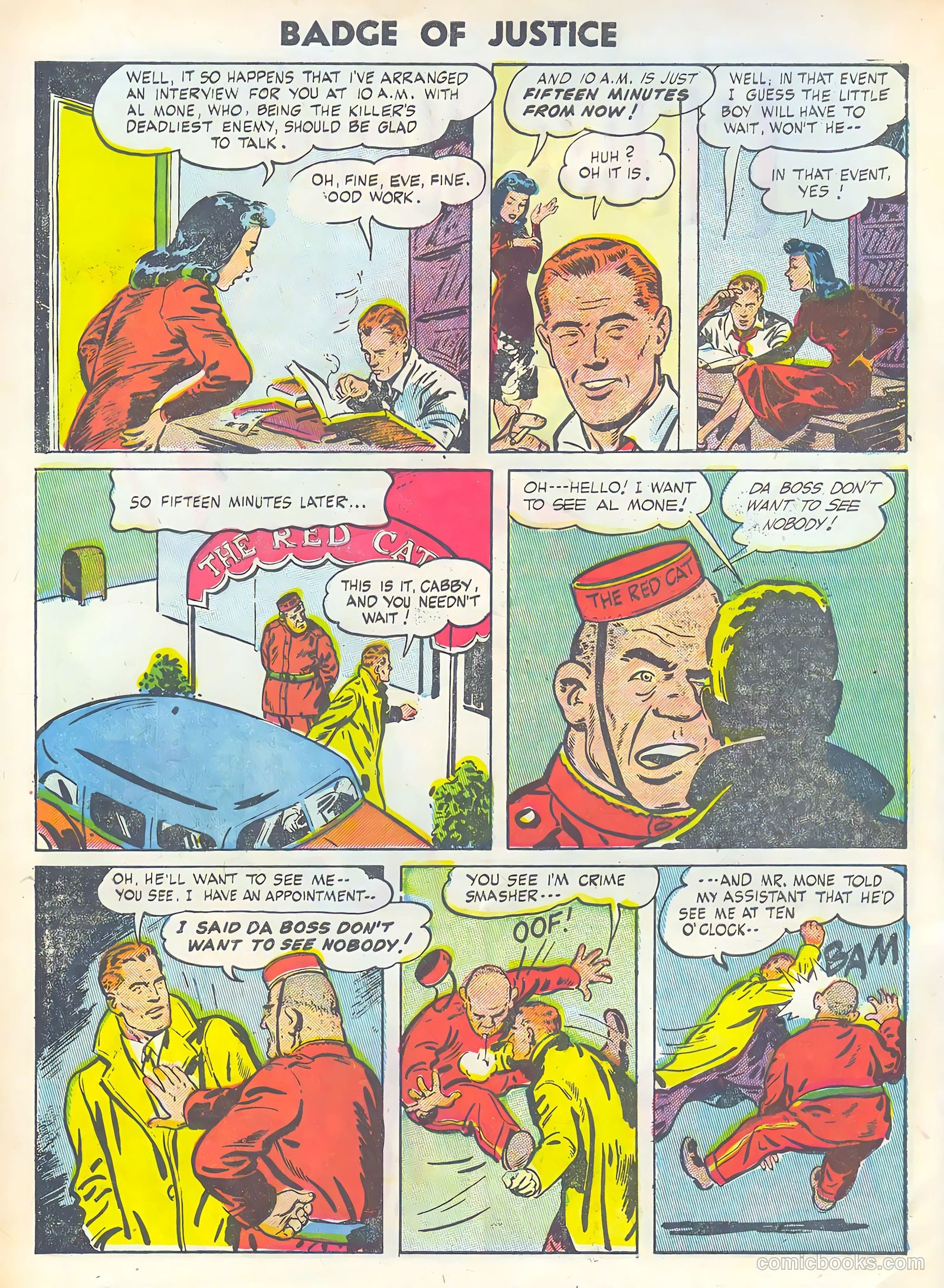Badge of Justice #22 (1955) — page 4 of 36