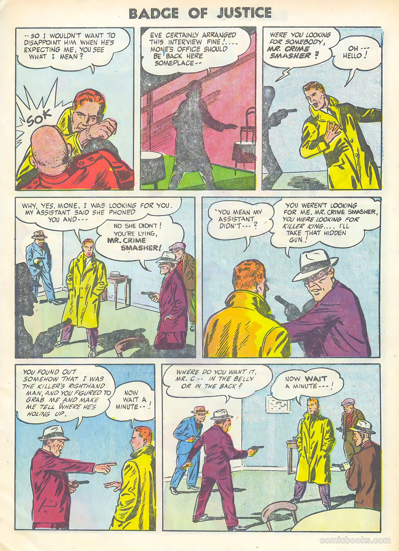 Badge of Justice #22 (1955) — page 5 of 36
