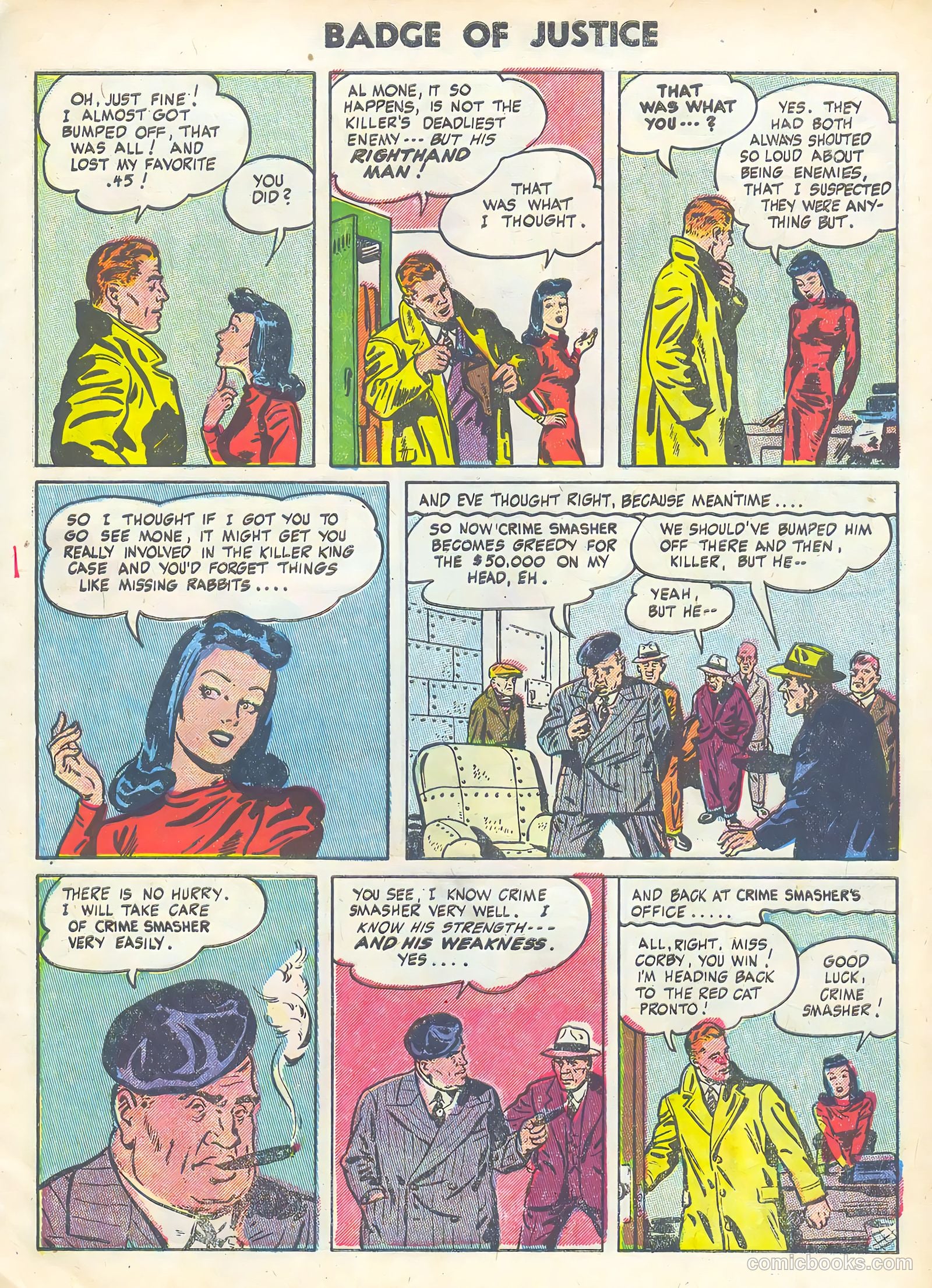 Badge of Justice #22 (1955) — page 7 of 36