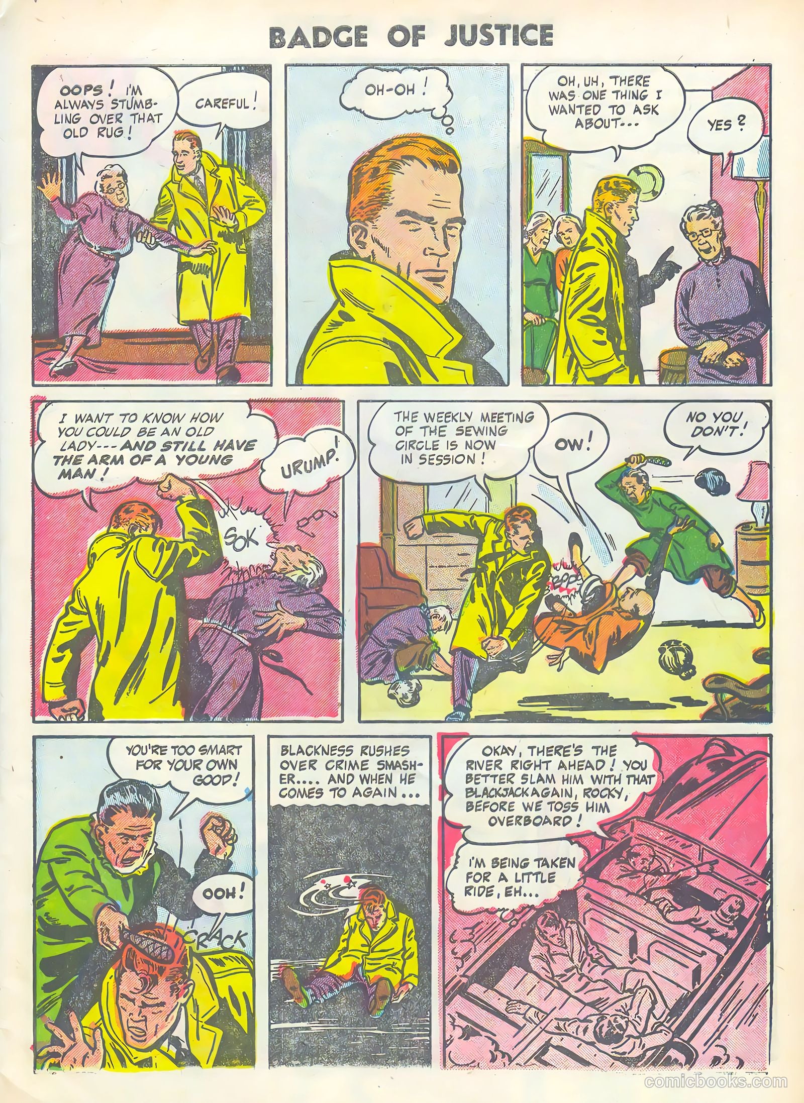 Badge of Justice #22 (1955) — page 9 of 36