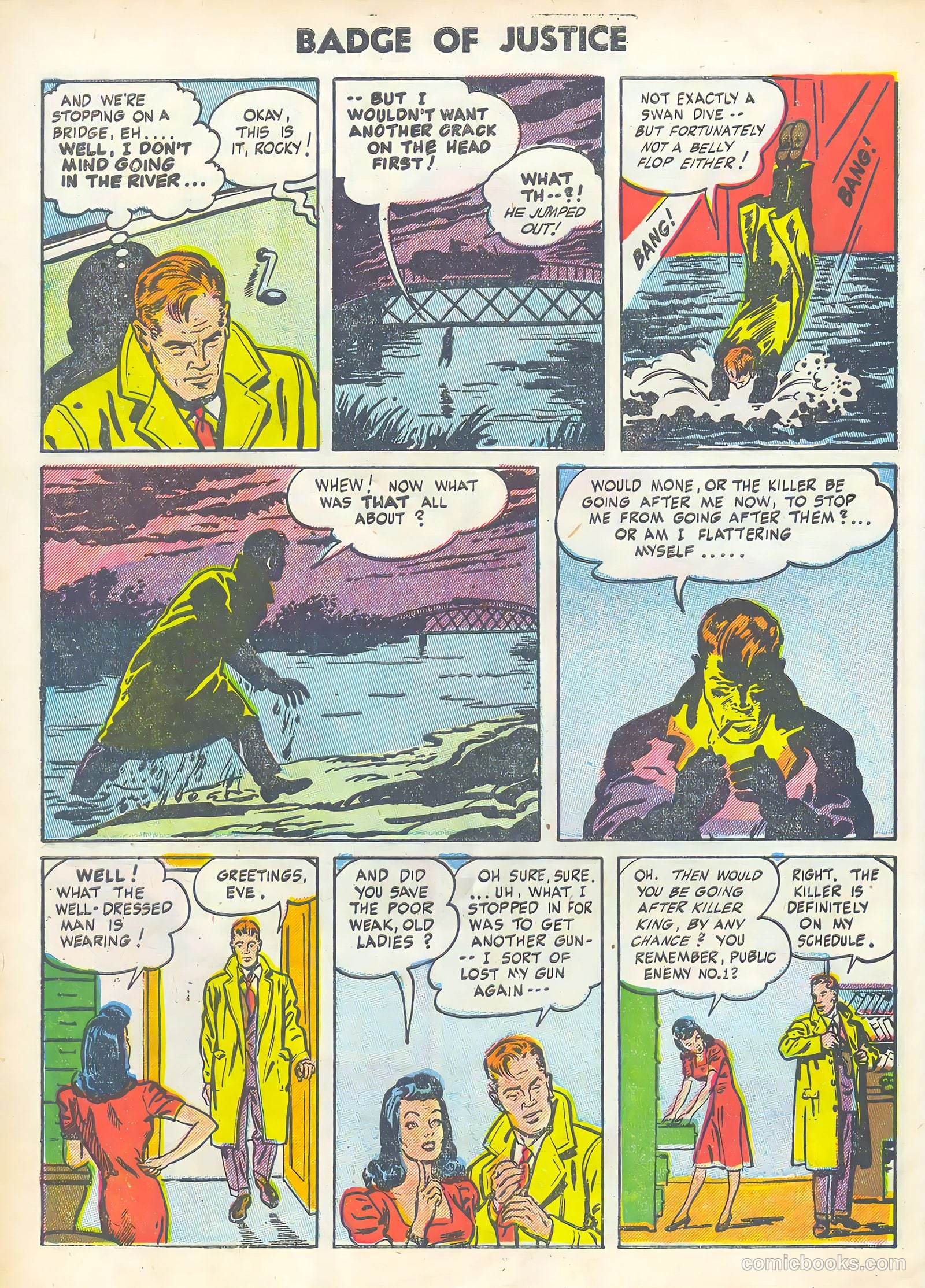 Badge of Justice #22 (1955) — page 10 of 36