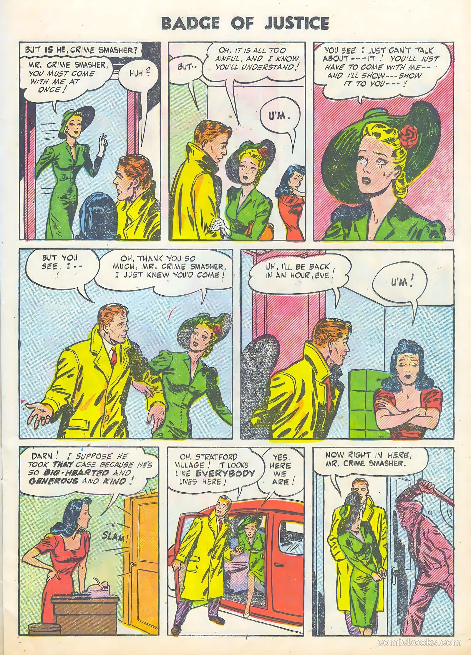 Badge of Justice #22 (1955) — page 11 of 36