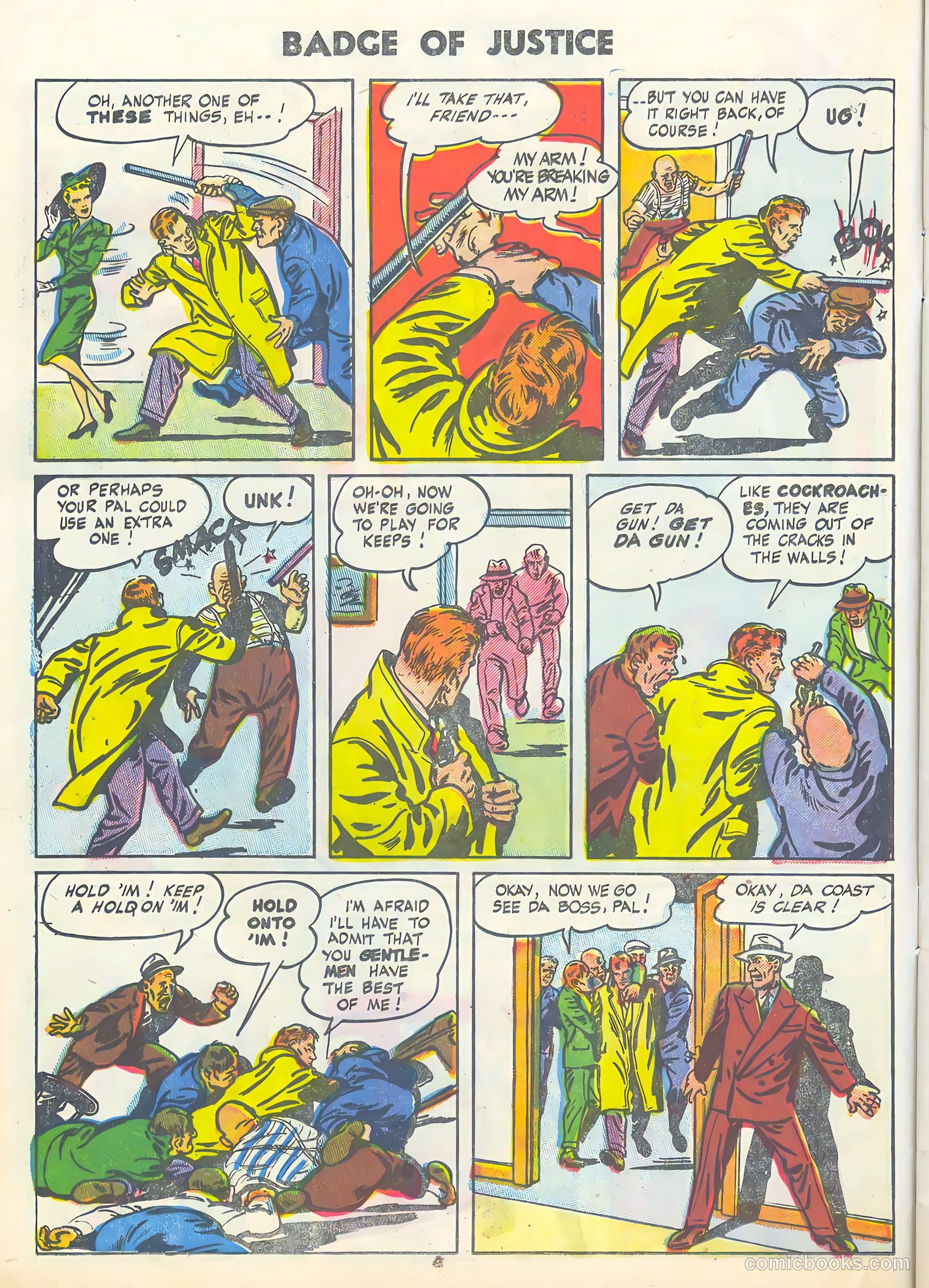 Badge of Justice #22 (1955) — page 12 of 36