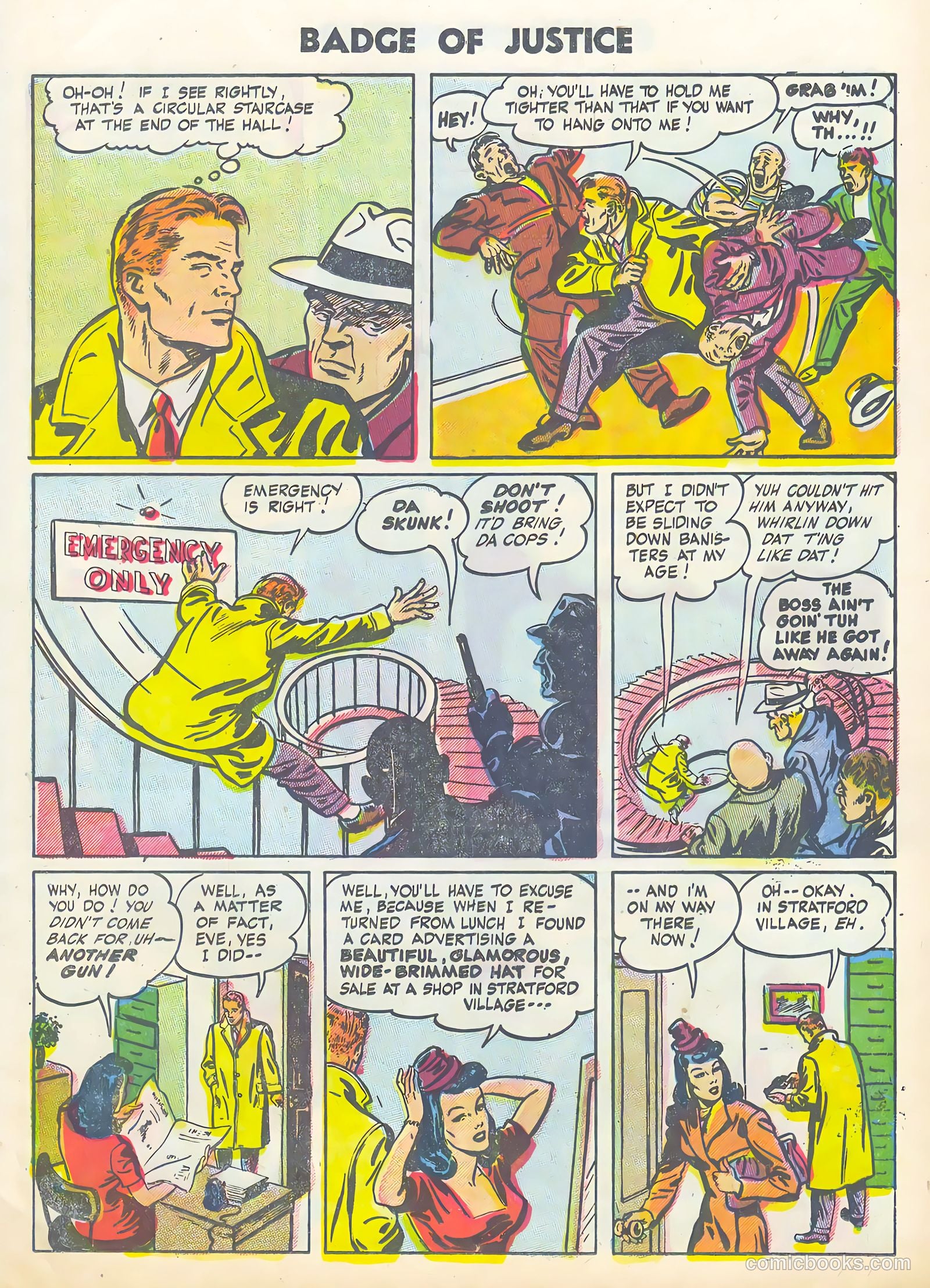 Badge of Justice #22 (1955) — page 13 of 36