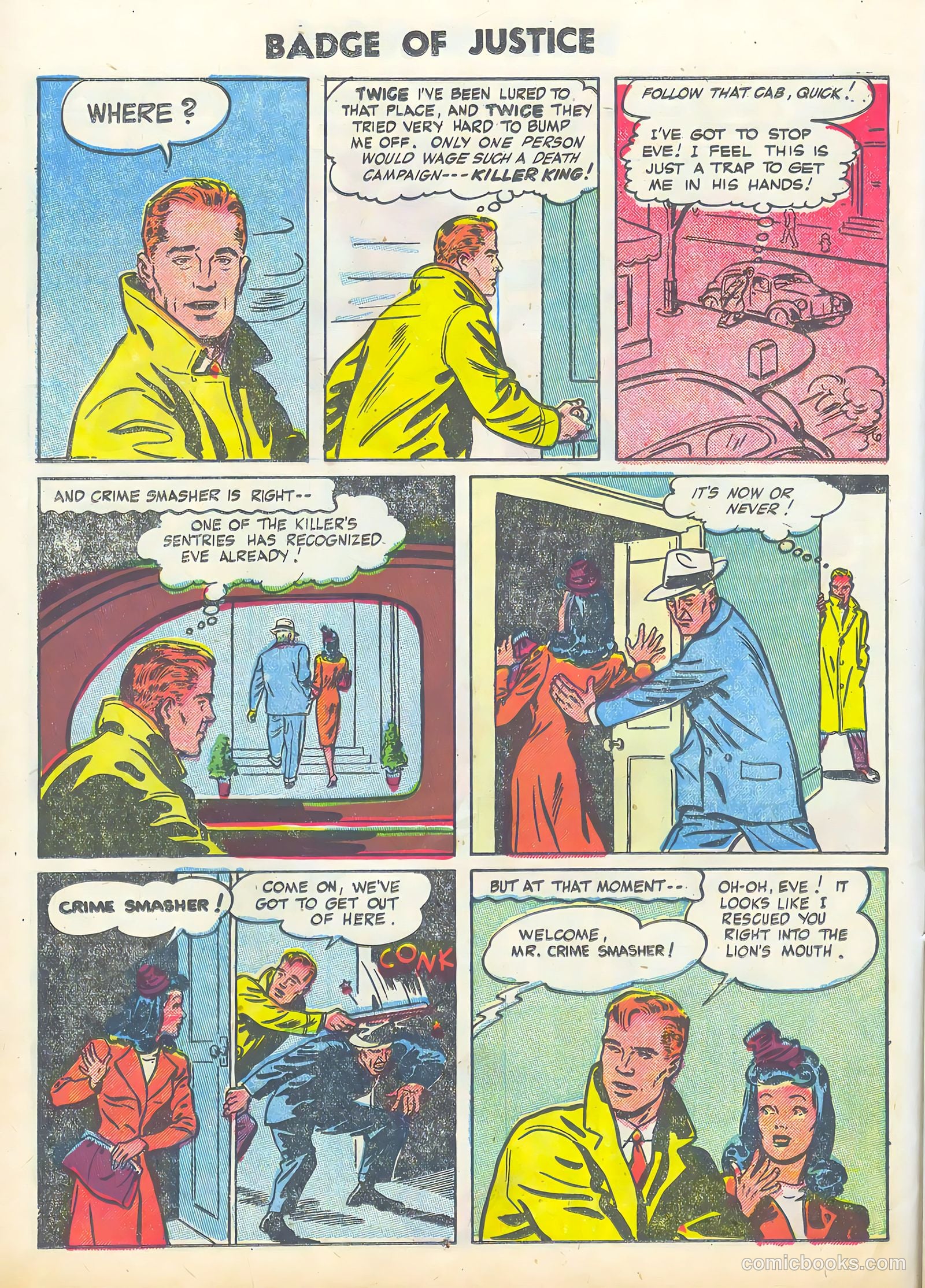 Badge of Justice #22 (1955) — page 14 of 36