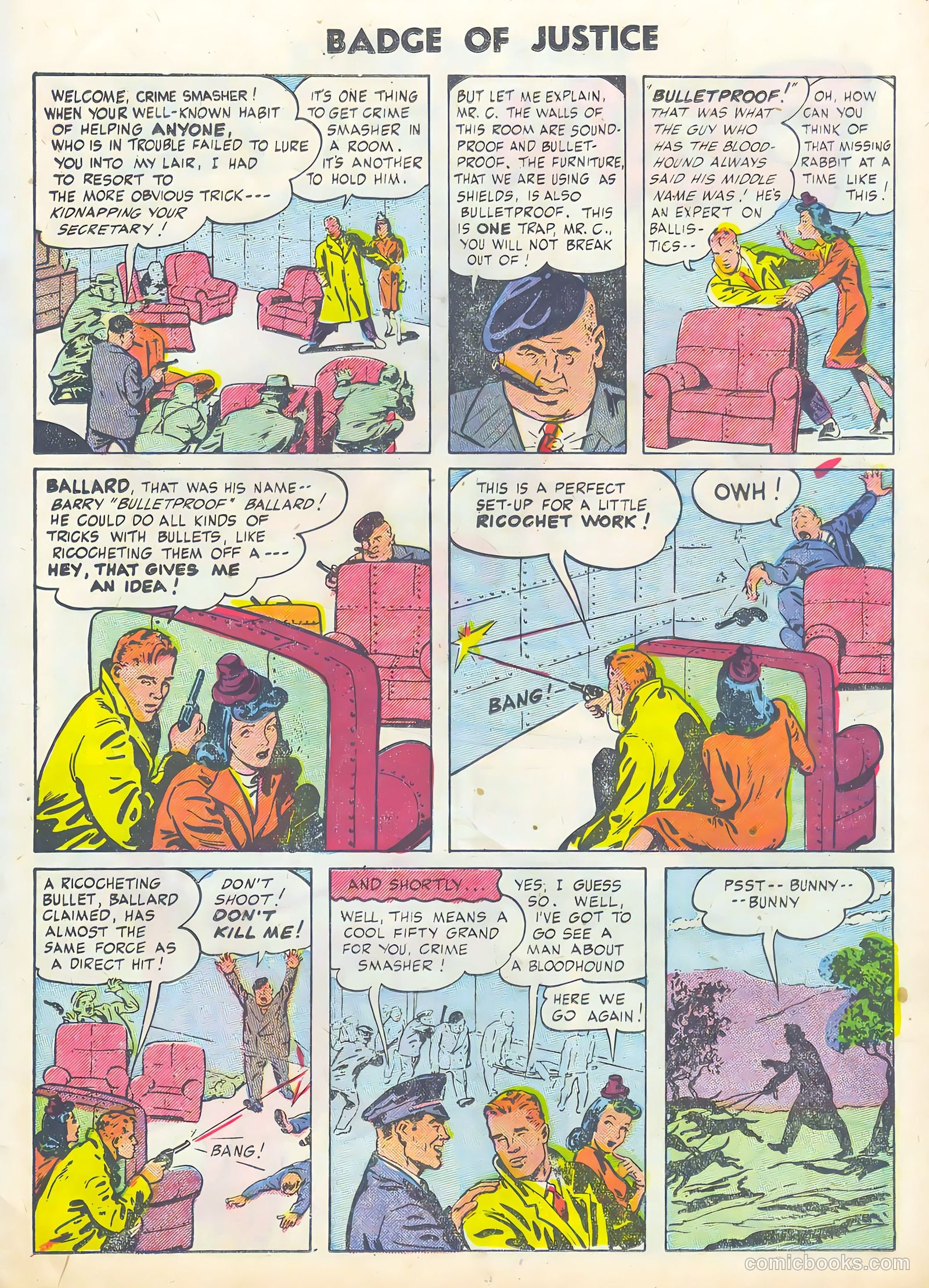 Badge of Justice #22 (1955) — page 15 of 36
