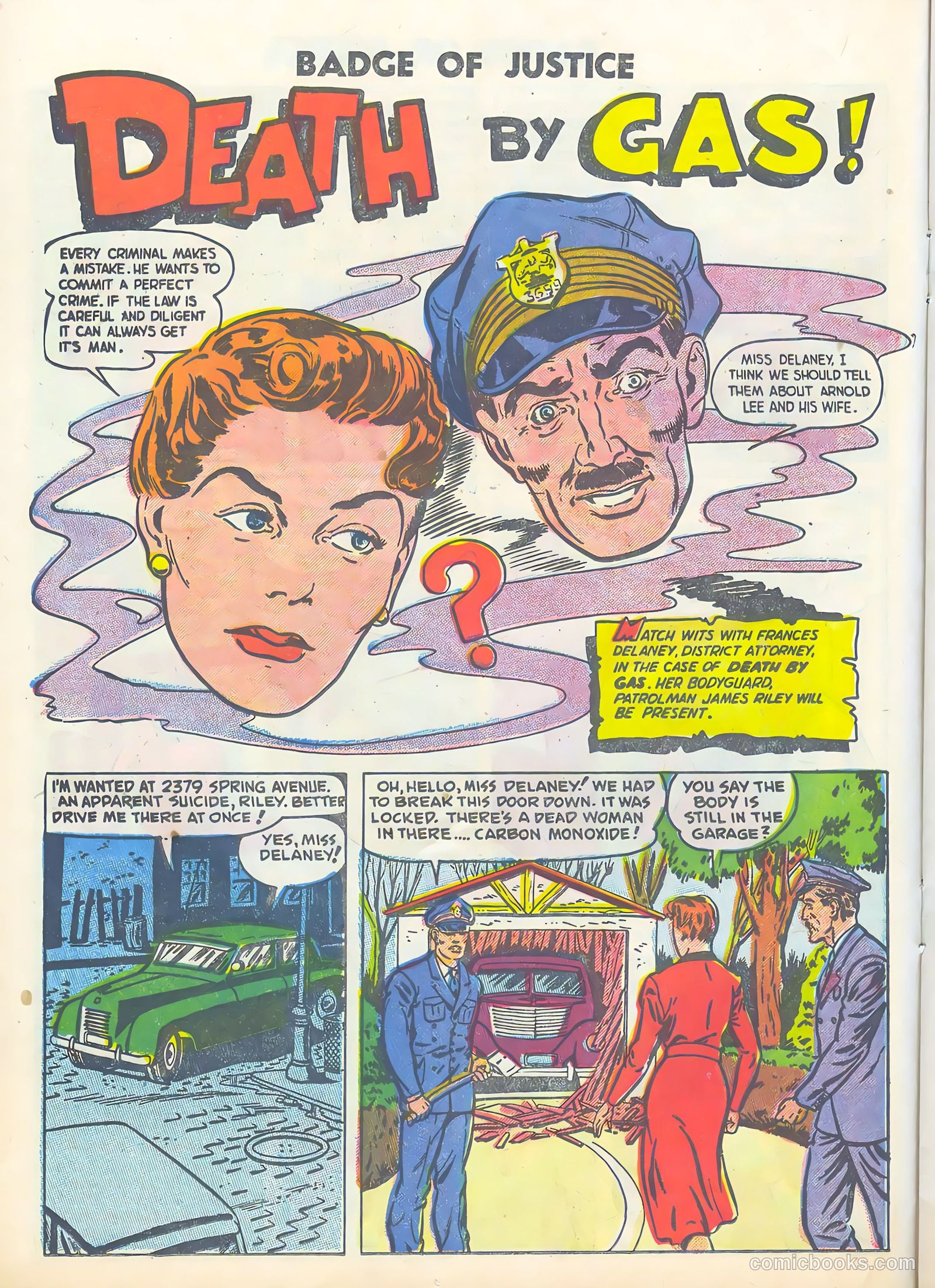 Badge of Justice #22 (1955) — page 16 of 36