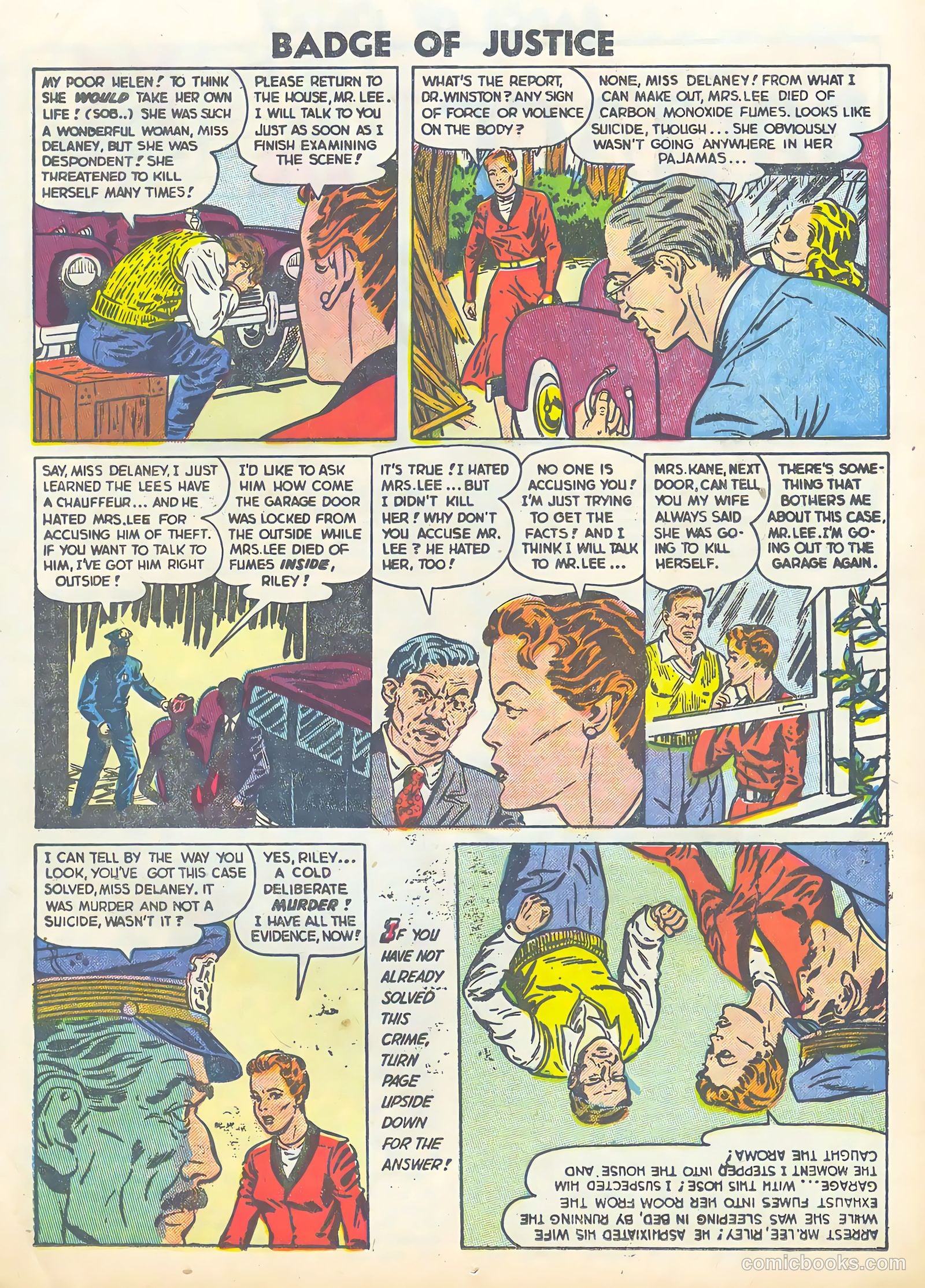 Badge of Justice #22 (1955) — page 17 of 36
