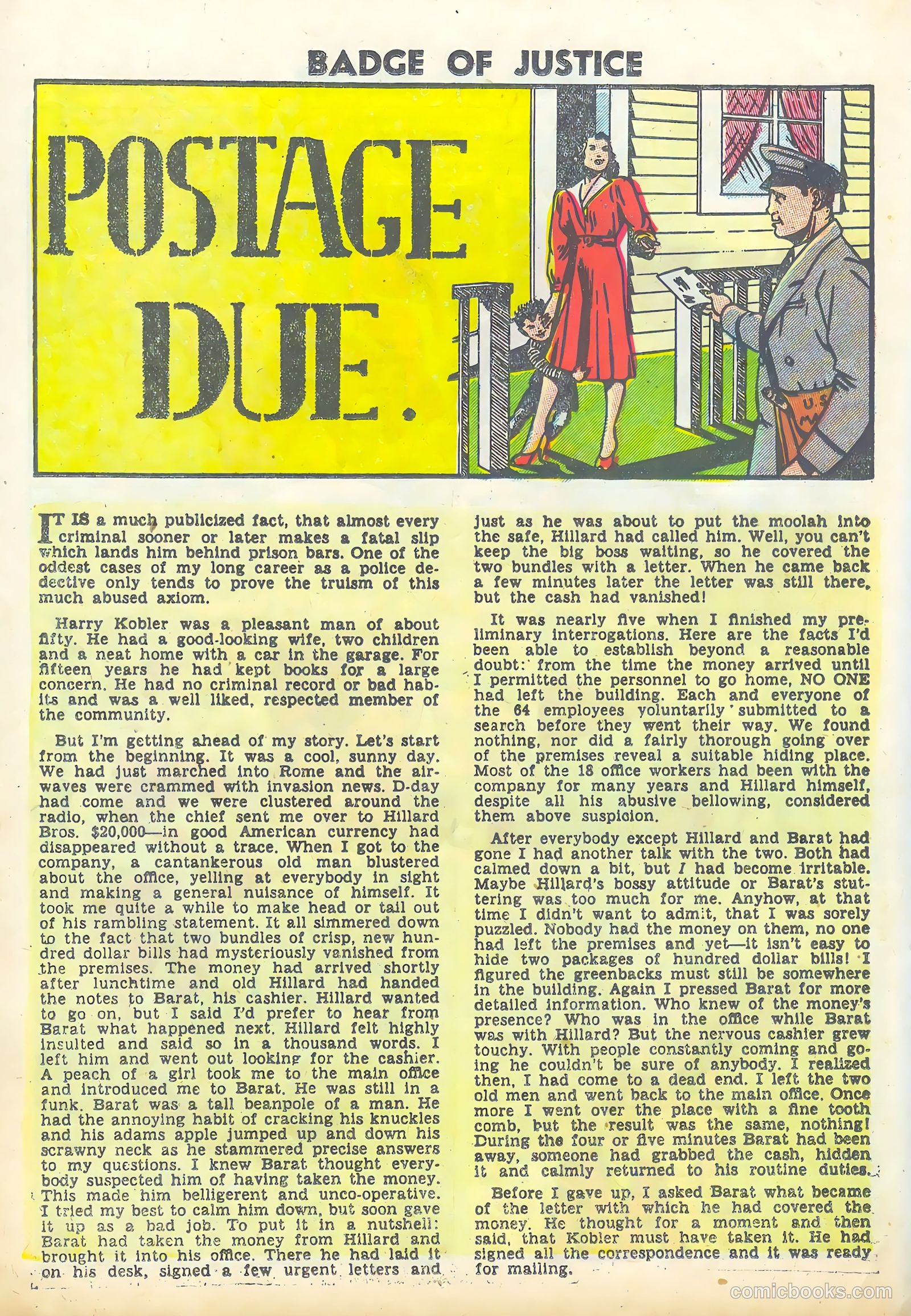 Badge of Justice #22 (1955) — page 18 of 36