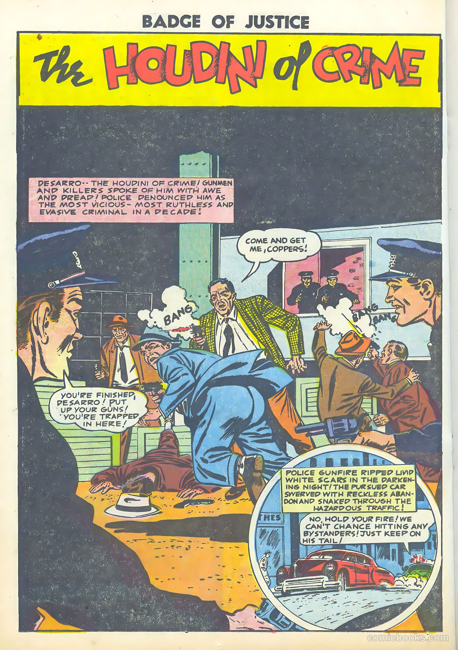 Badge of Justice #22 (1955) — page 20 of 36