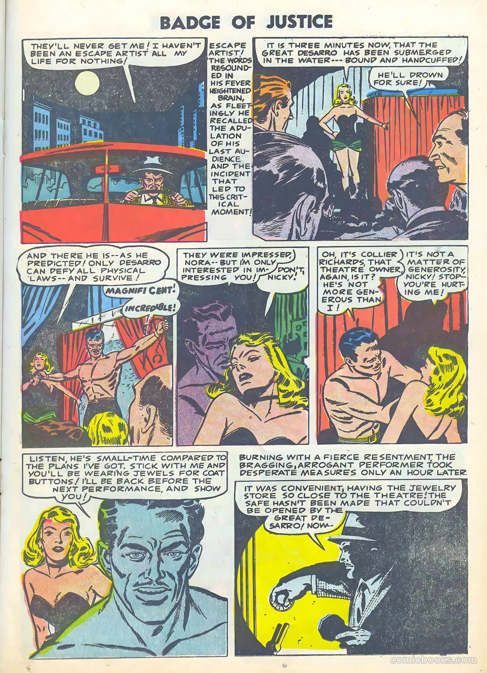 Badge of Justice #22 (1955) — page 21 of 36