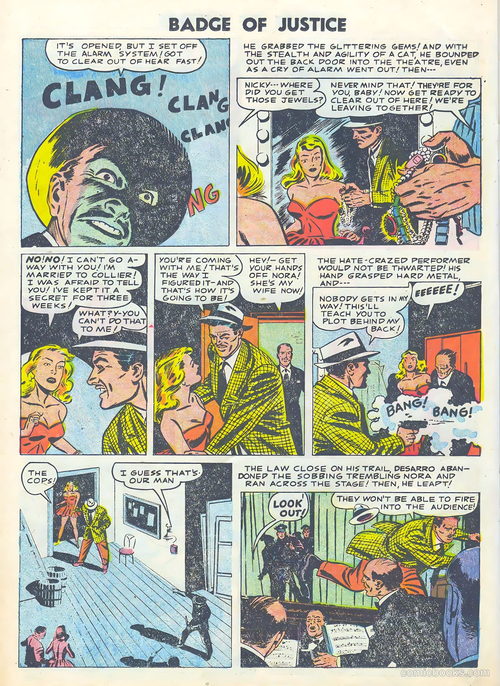 Badge of Justice #22 (1955) — page 22 of 36