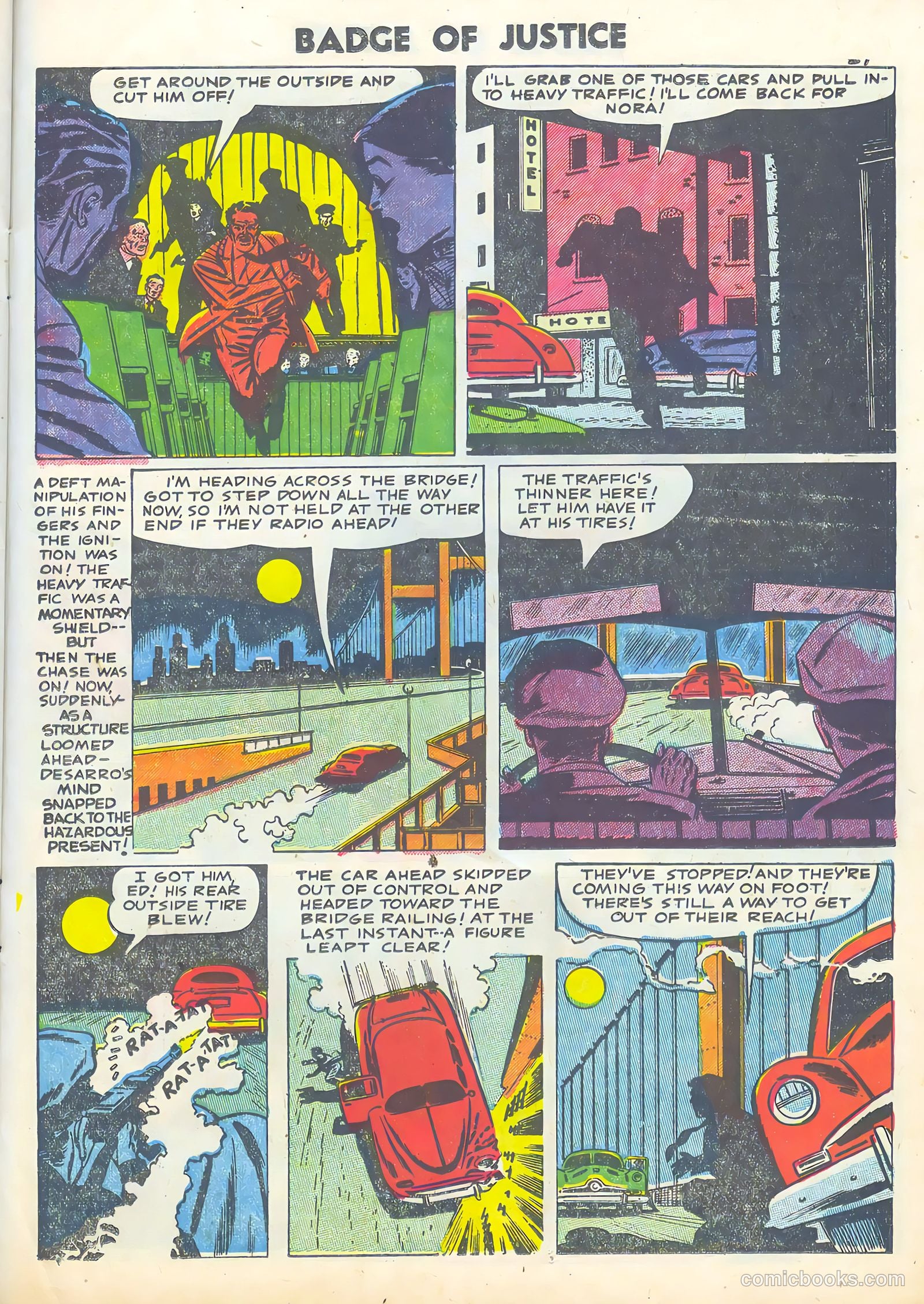 Badge of Justice #22 (1955) — page 23 of 36