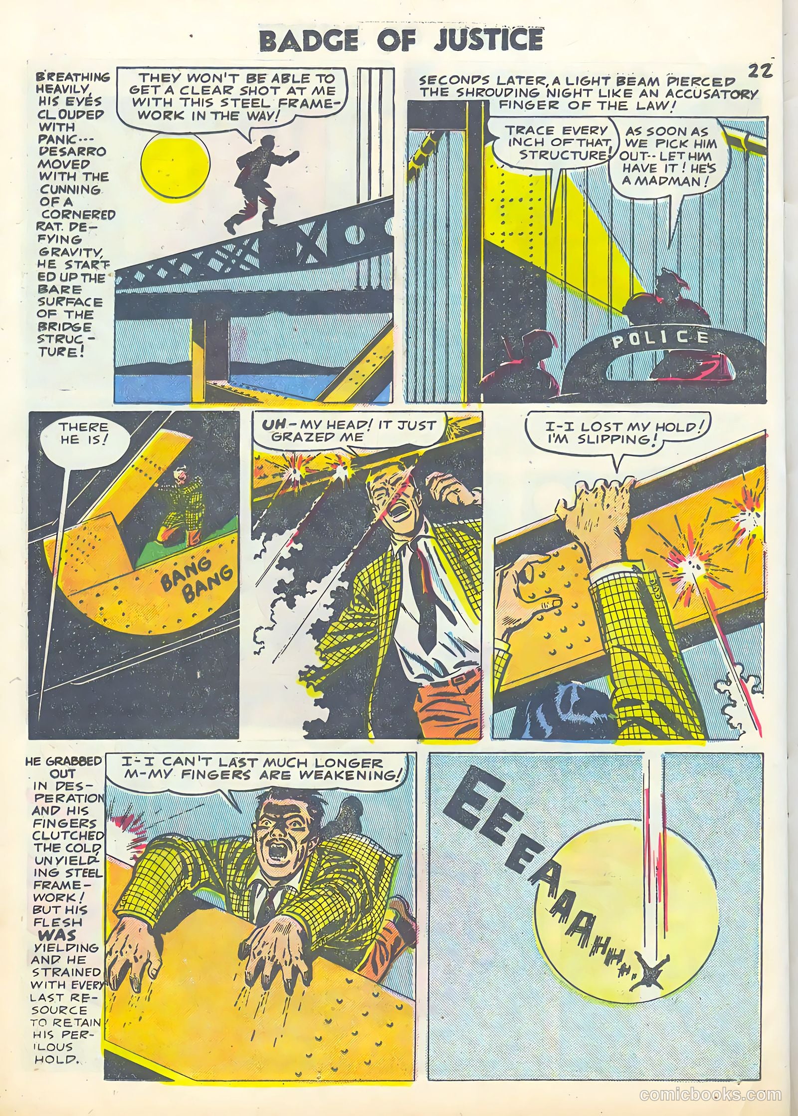 Badge of Justice #22 (1955) — page 24 of 36