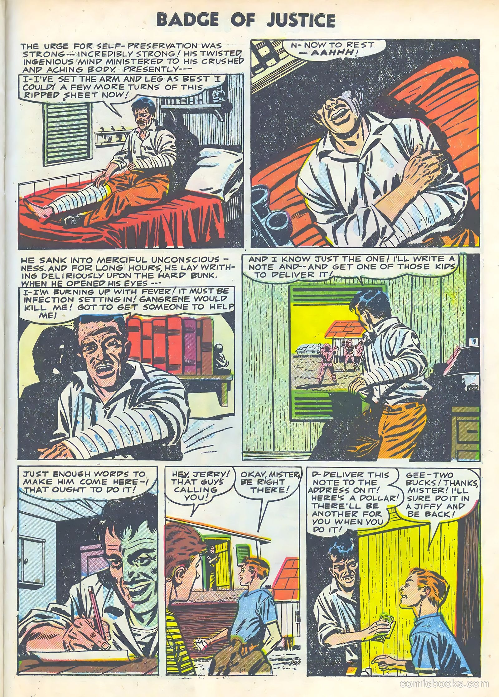 Badge of Justice #22 (1955) — page 27 of 36
