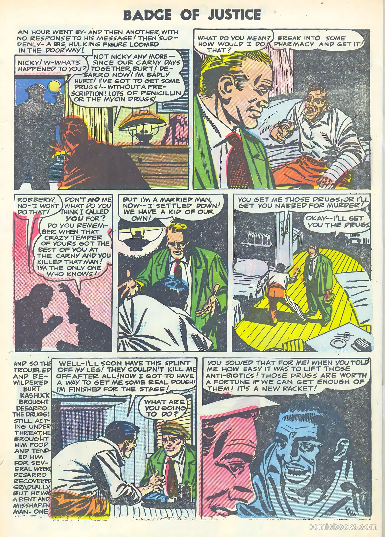 Badge of Justice #22 (1955) — page 28 of 36