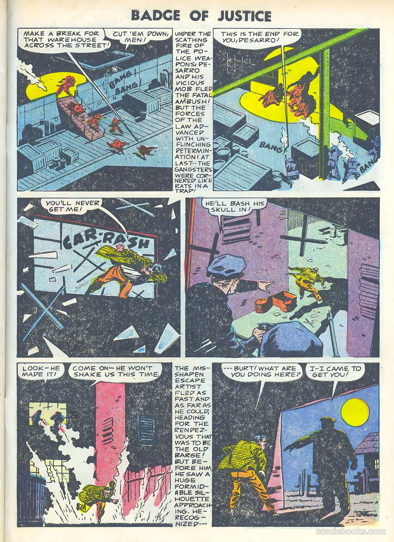 Badge of Justice #22 (1955) — page 31 of 36