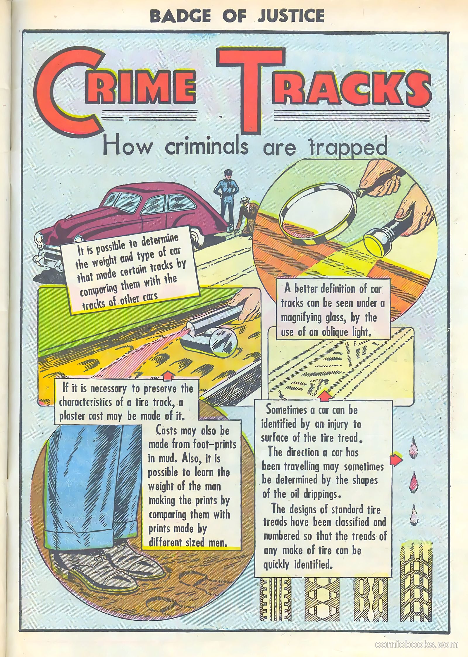 Badge of Justice #22 (1955) — page 33 of 36
